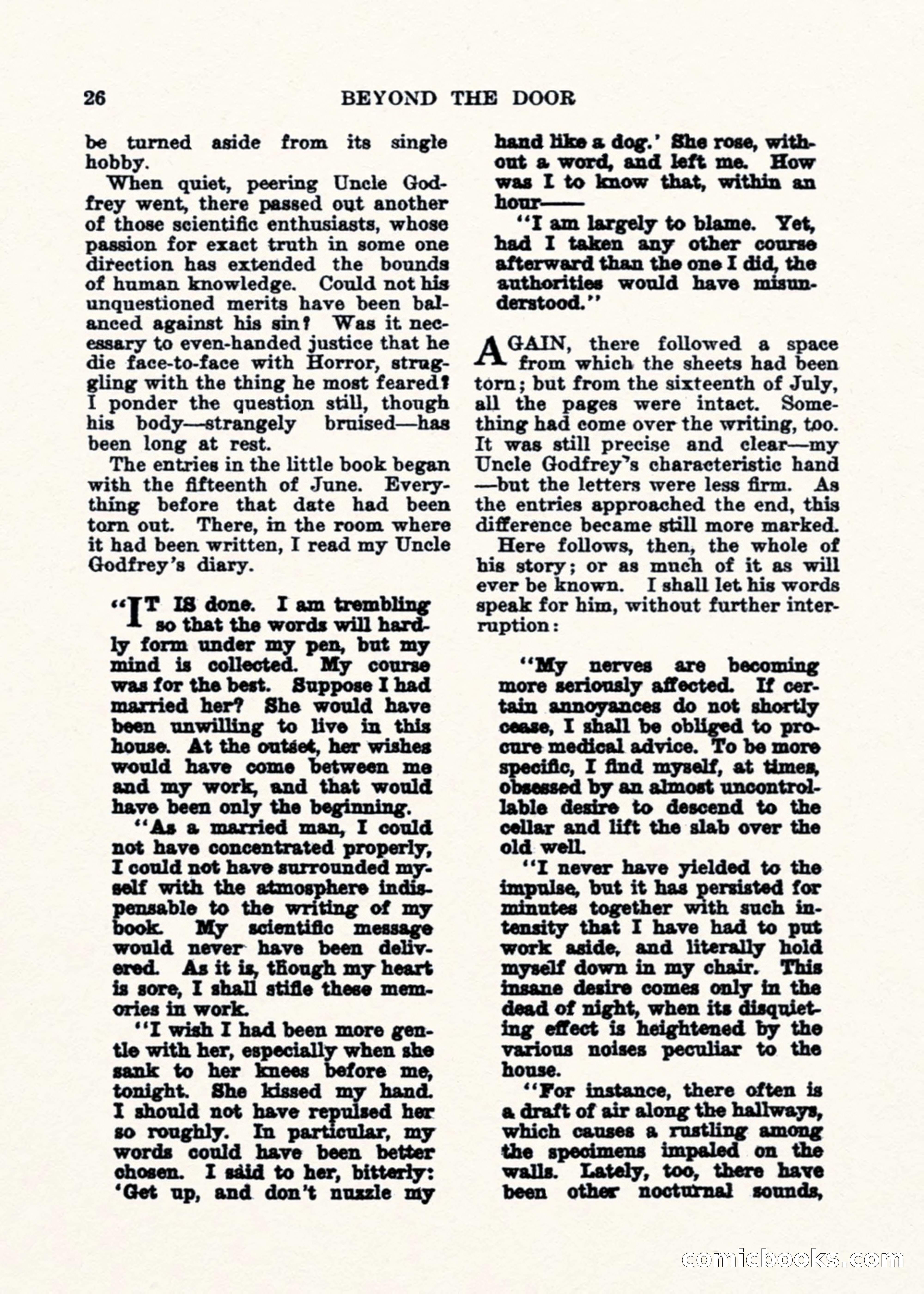 Weird Tales, Vol. 1, No. 2 — page 27 of 194