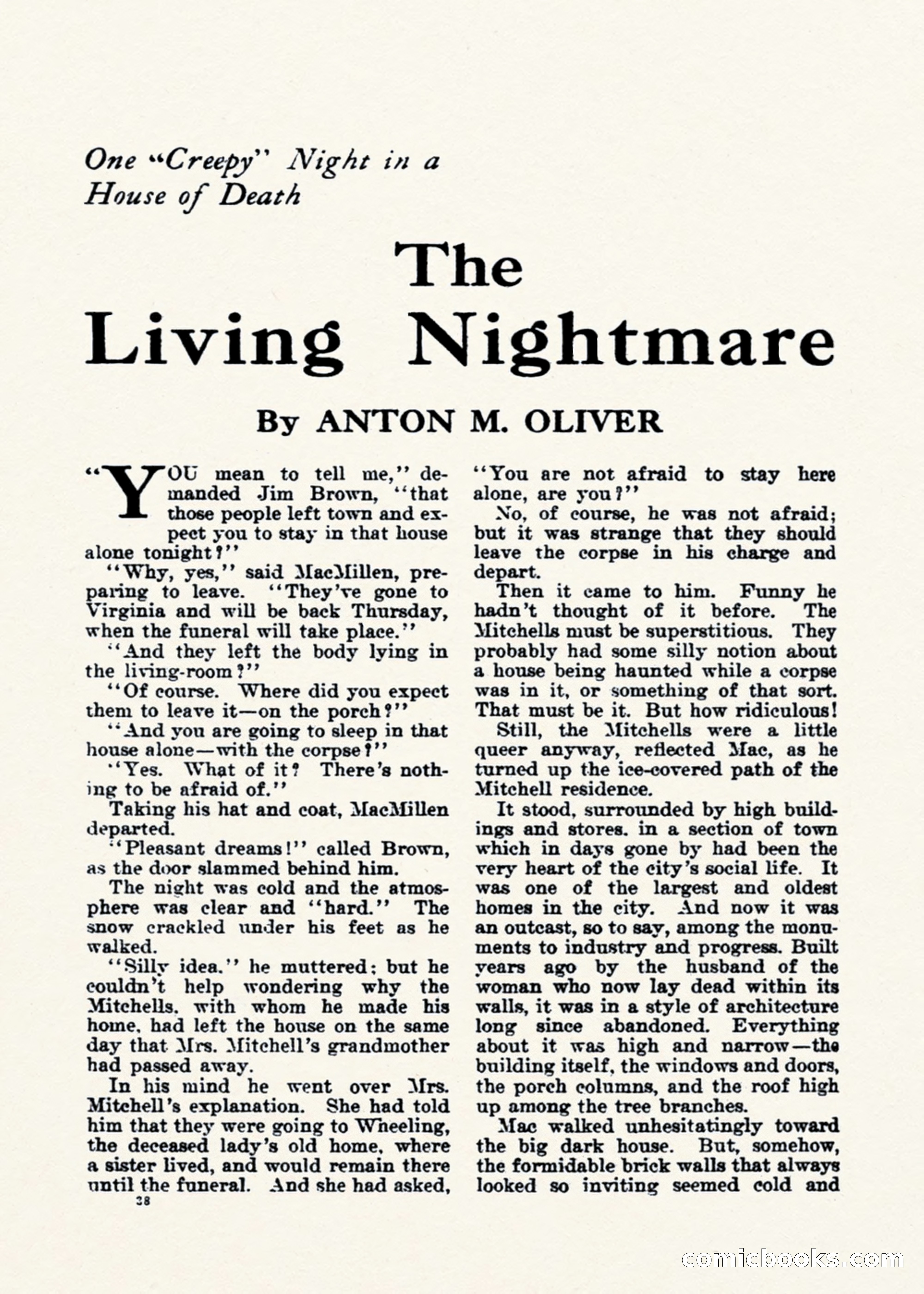 Weird Tales, Vol. 1, No. 2 — page 39 of 194
