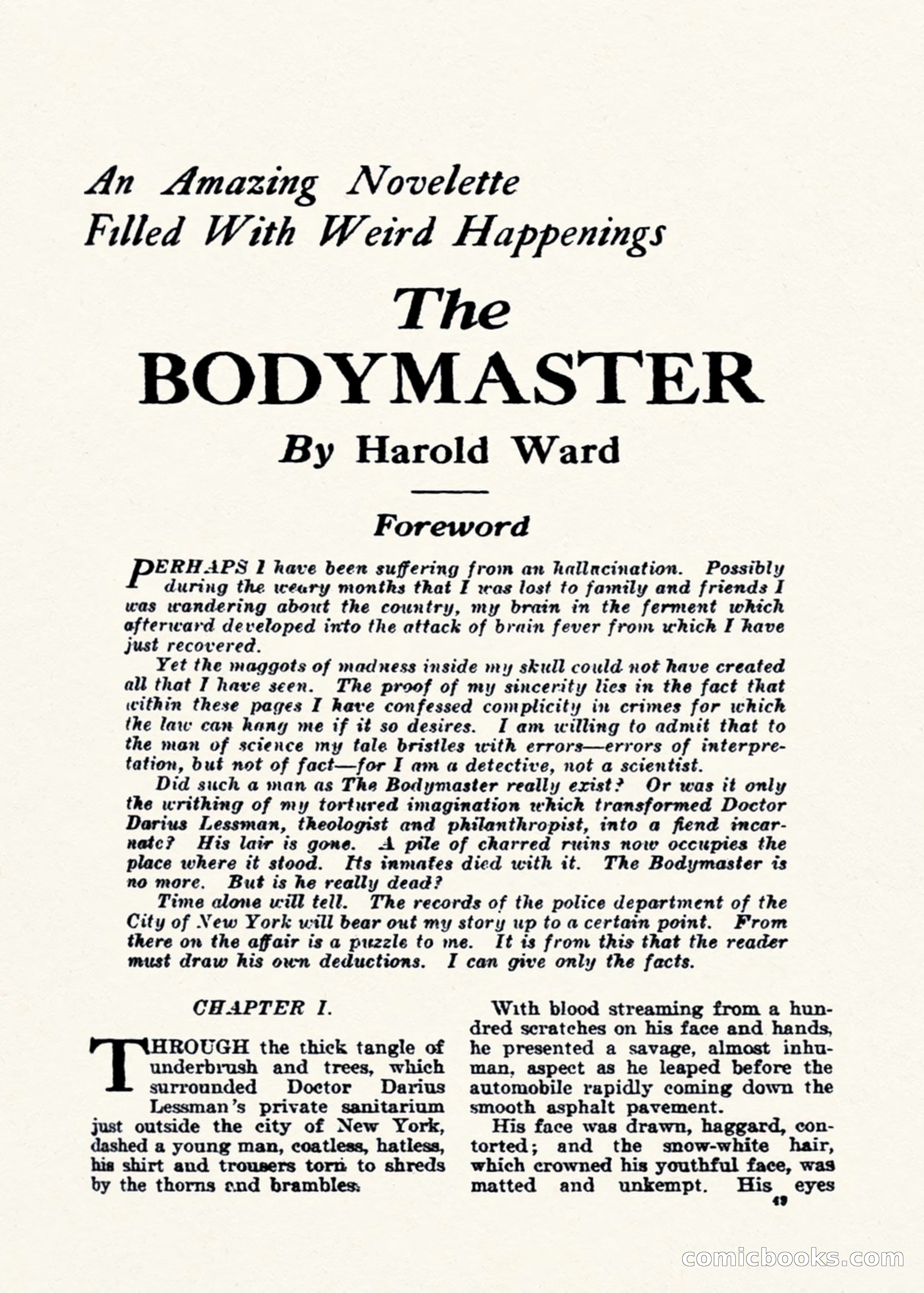 Weird Tales, Vol. 1, No. 2 — page 50 of 194