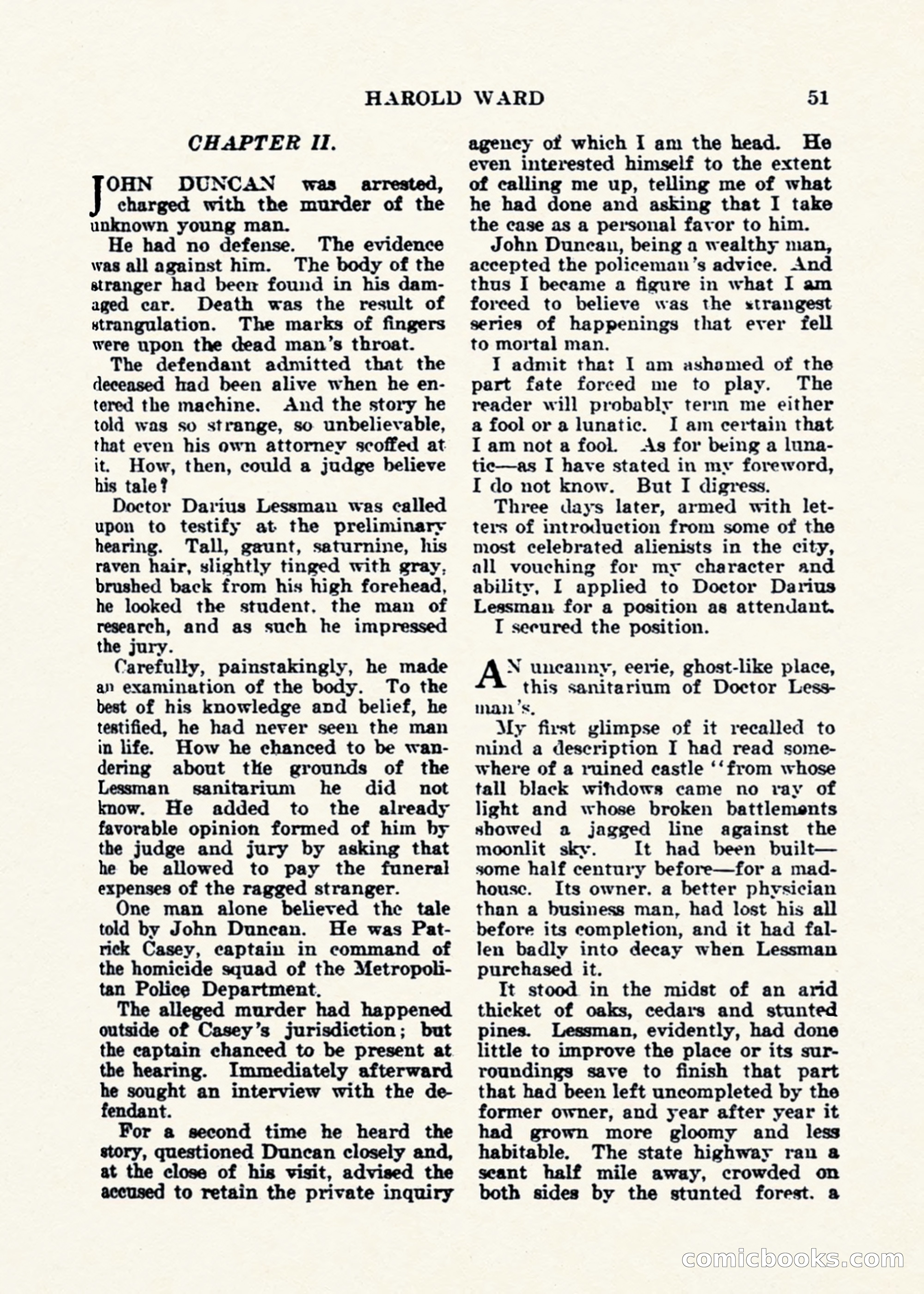 Weird Tales, Vol. 1, No. 2 — page 52 of 194
