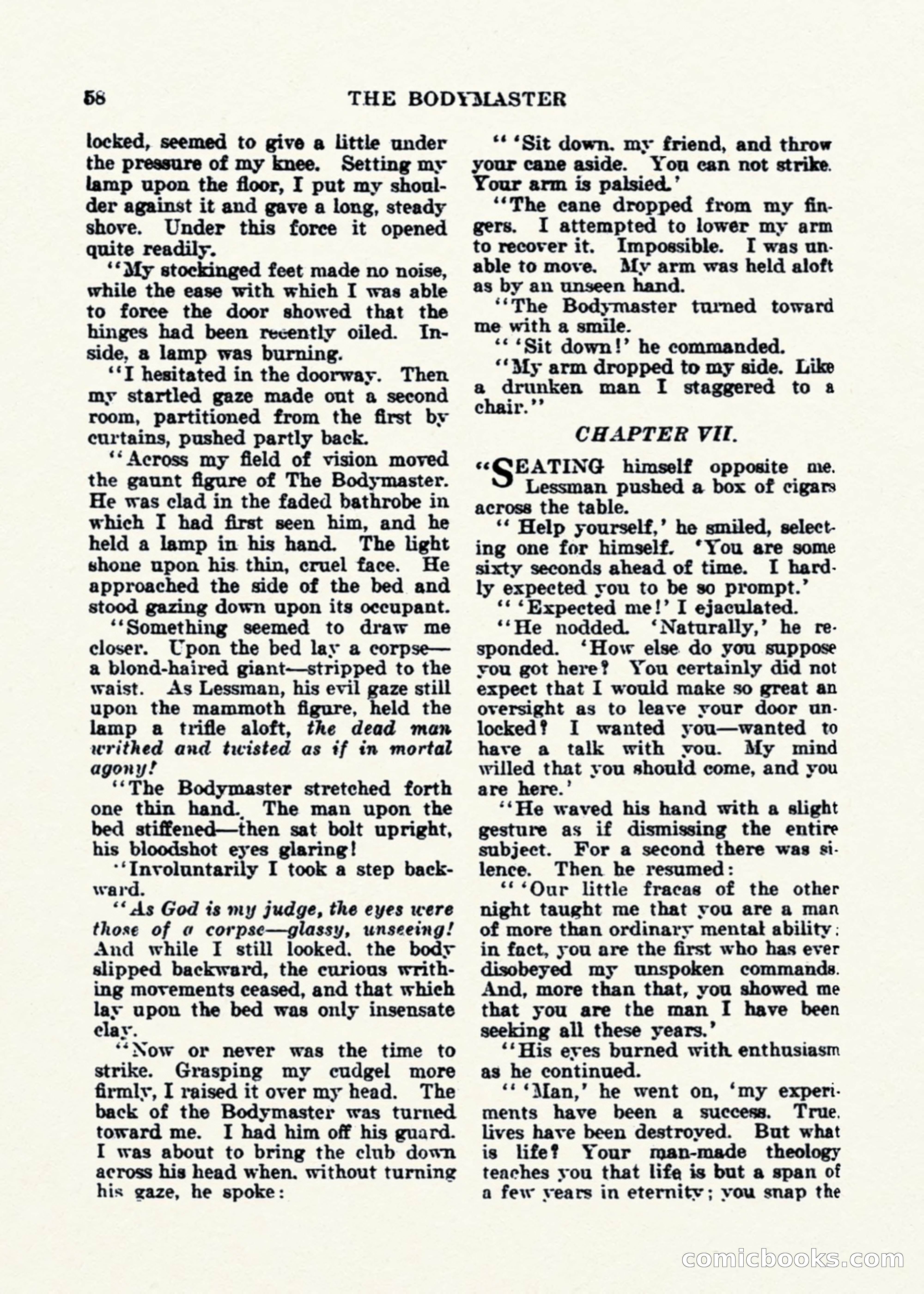 Weird Tales, Vol. 1, No. 2 — page 59 of 194