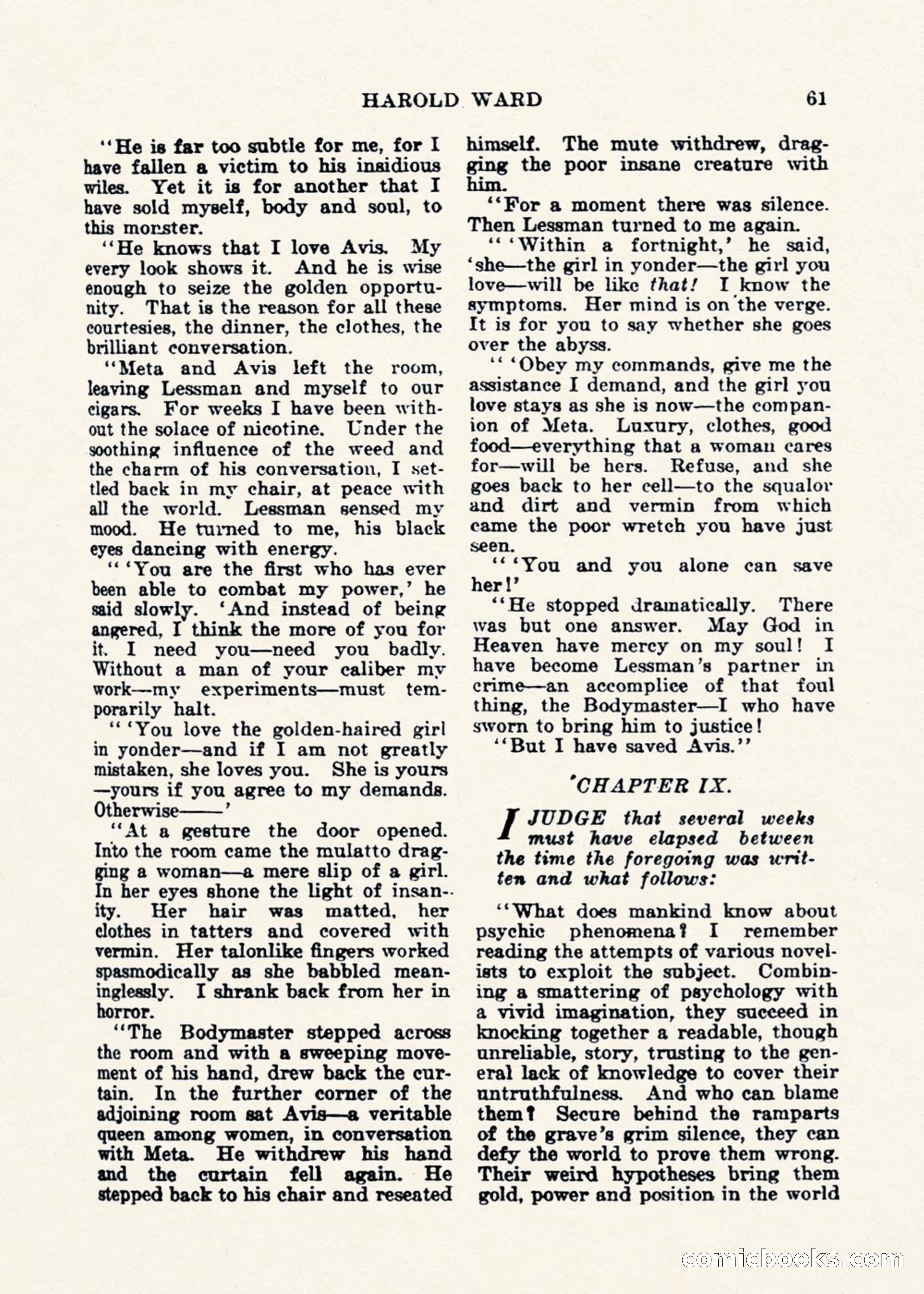Weird Tales, Vol. 1, No. 2 — page 62 of 194