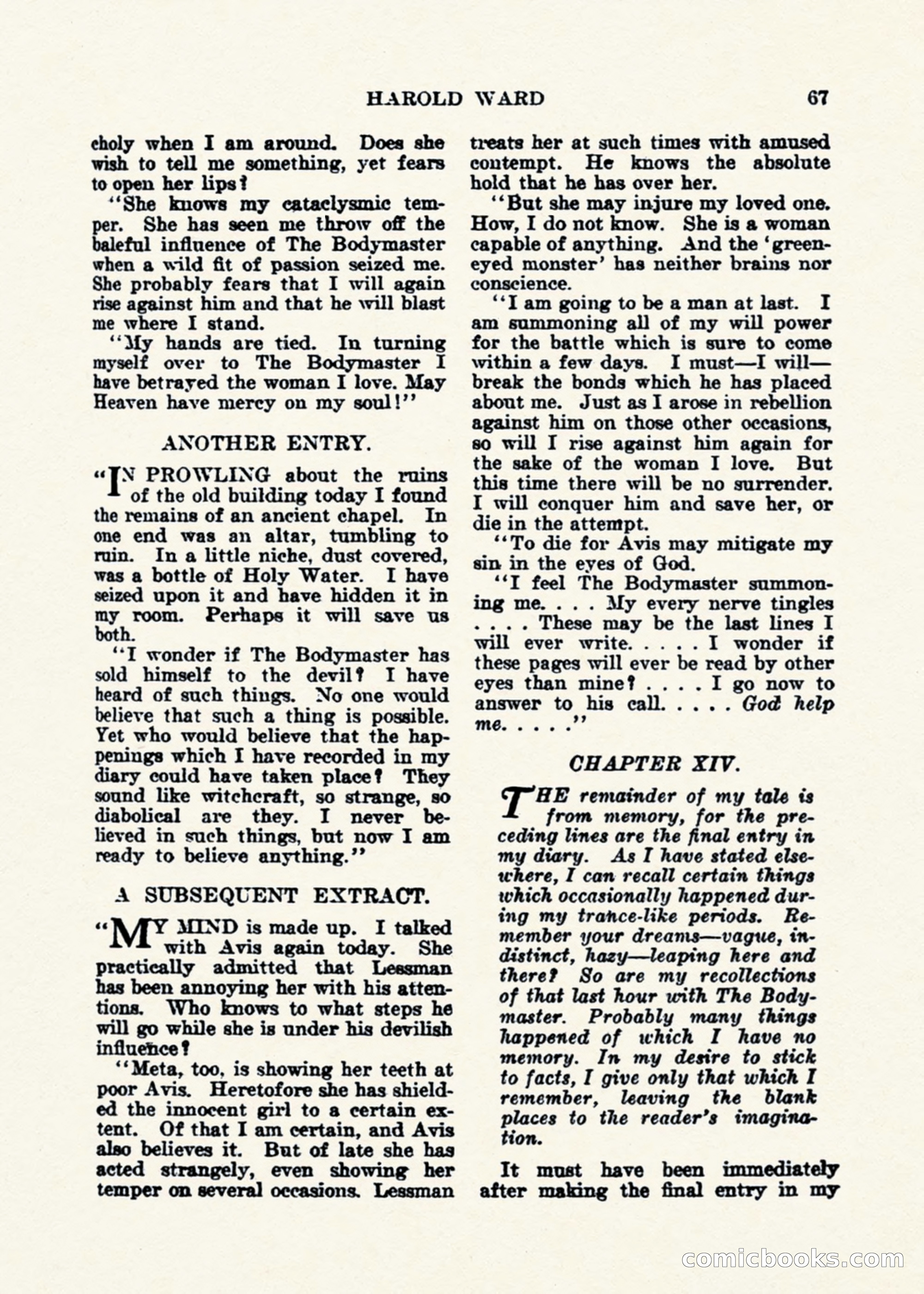Weird Tales, Vol. 1, No. 2 — page 68 of 194