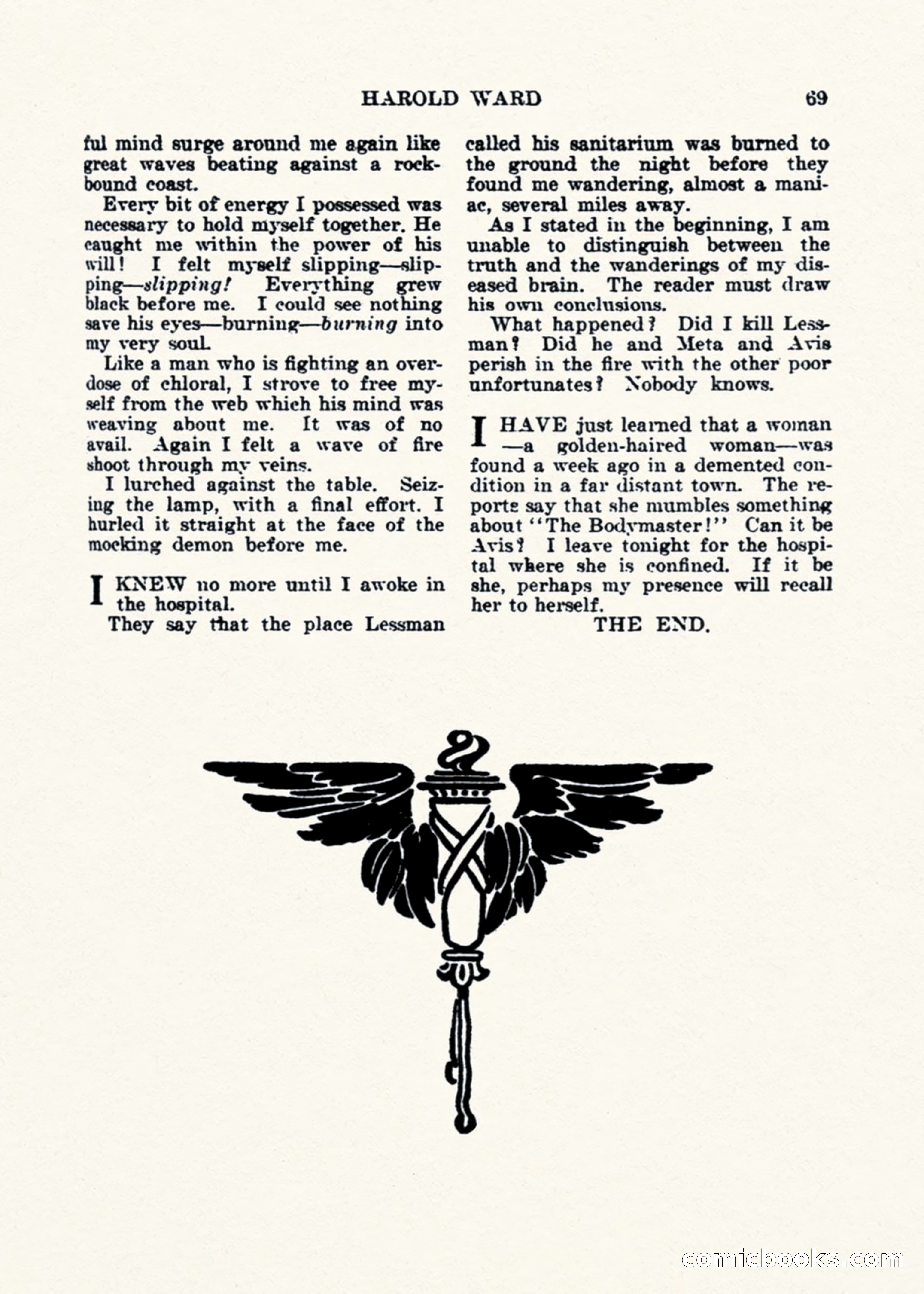 Weird Tales, Vol. 1, No. 2 — page 70 of 194