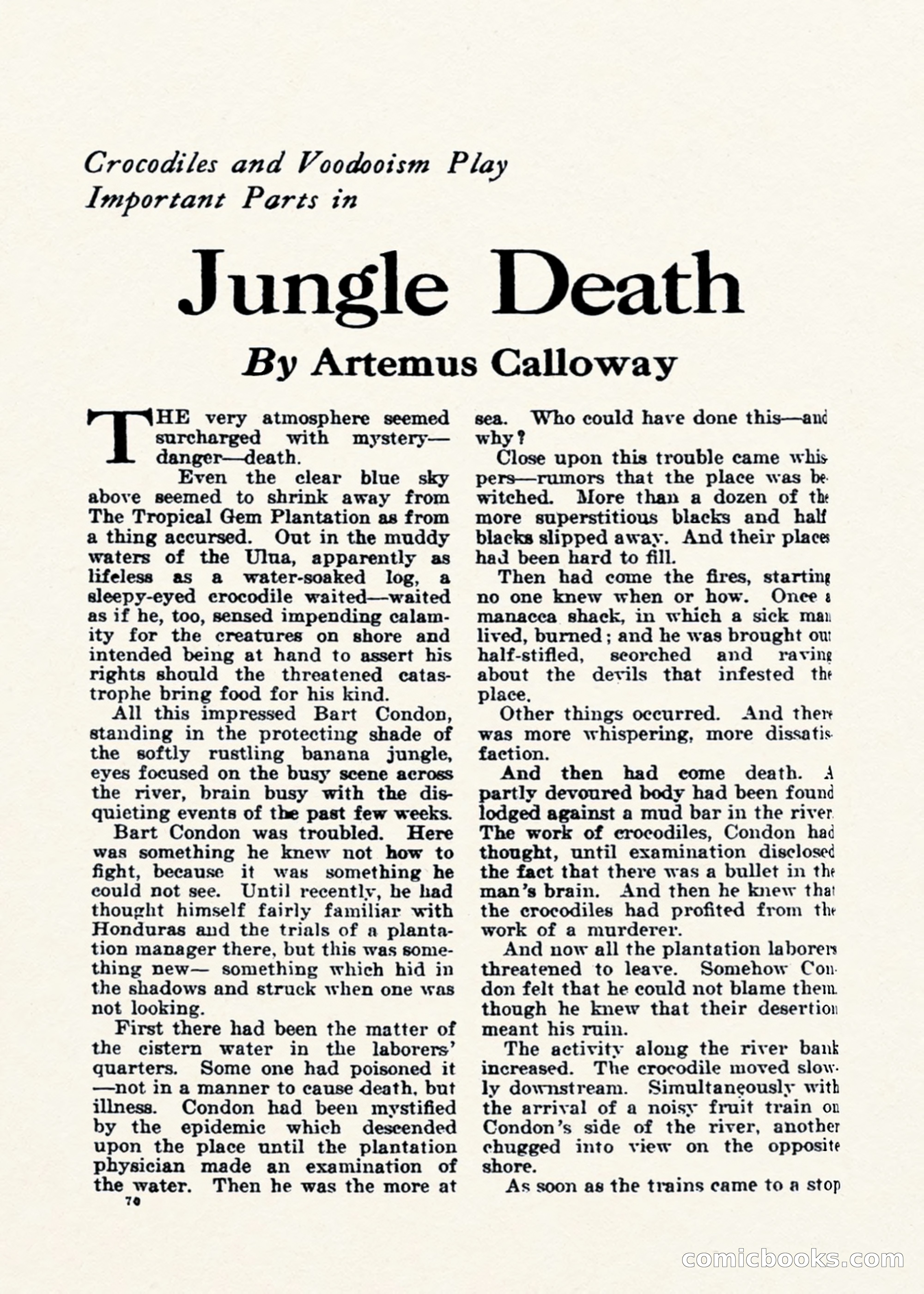 Weird Tales, Vol. 1, No. 2 — page 71 of 194