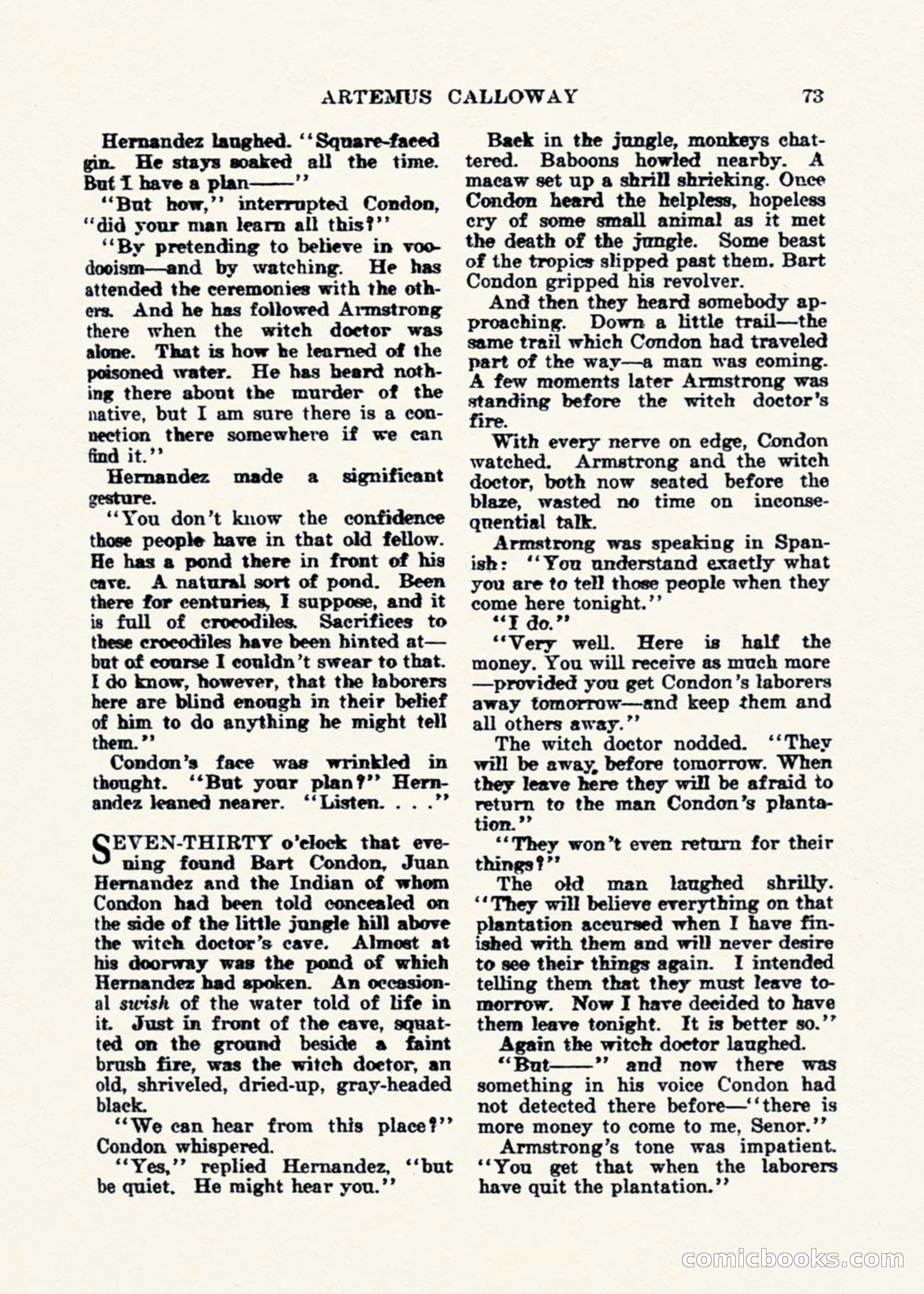 Weird Tales, Vol. 1, No. 2 — page 74 of 194