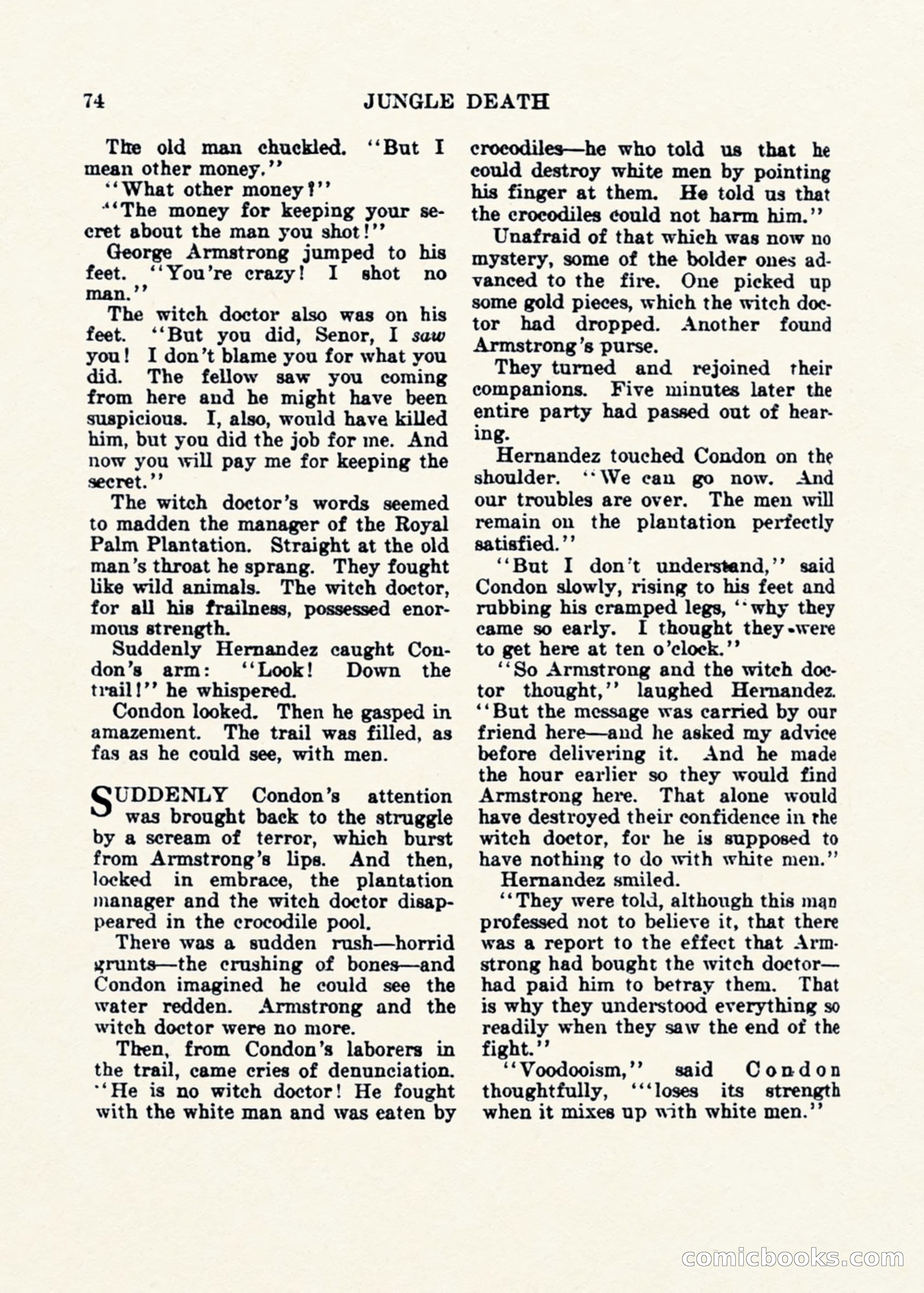 Weird Tales, Vol. 1, No. 2 — page 75 of 194