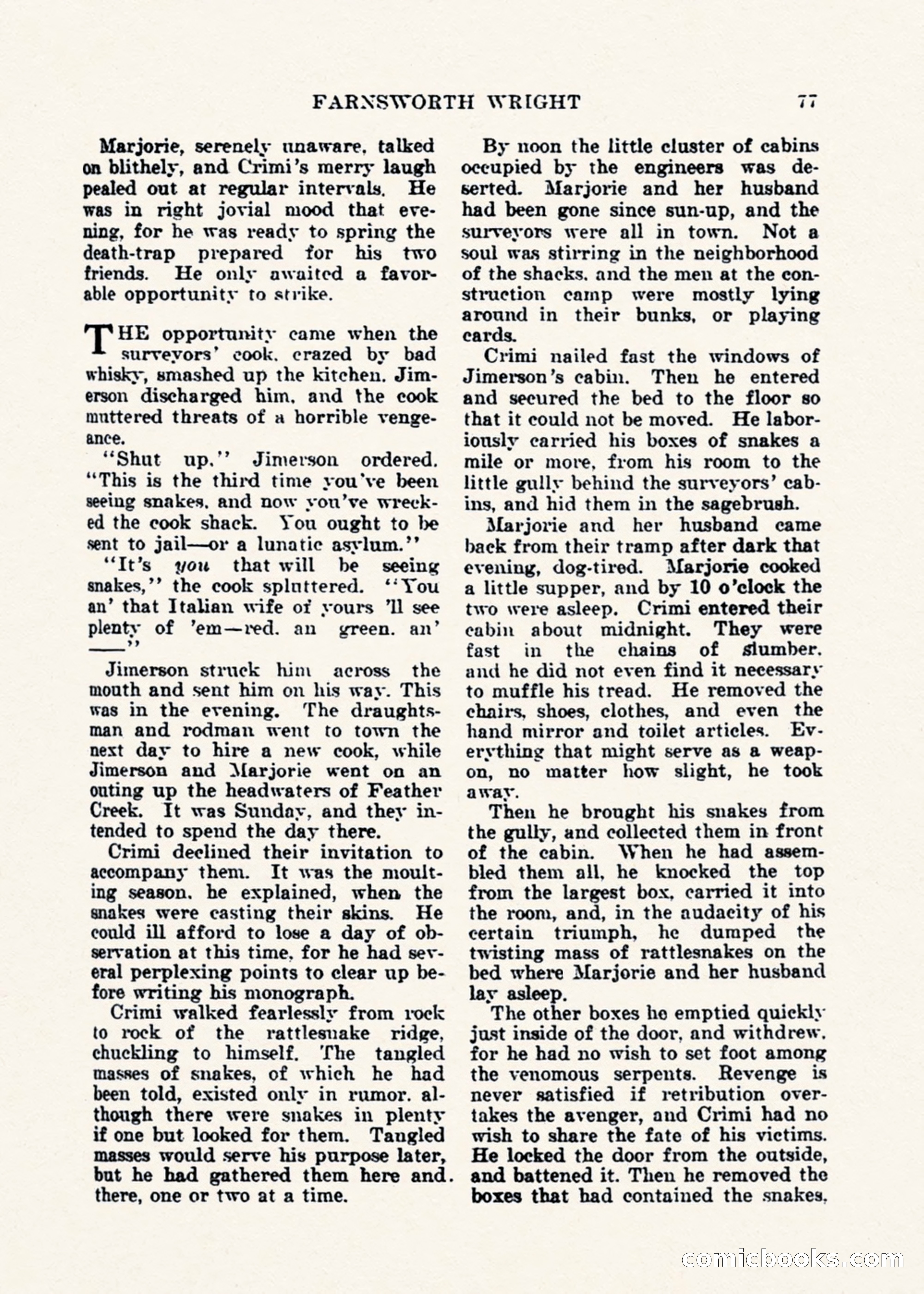 Weird Tales, Vol. 1, No. 2 — page 78 of 194