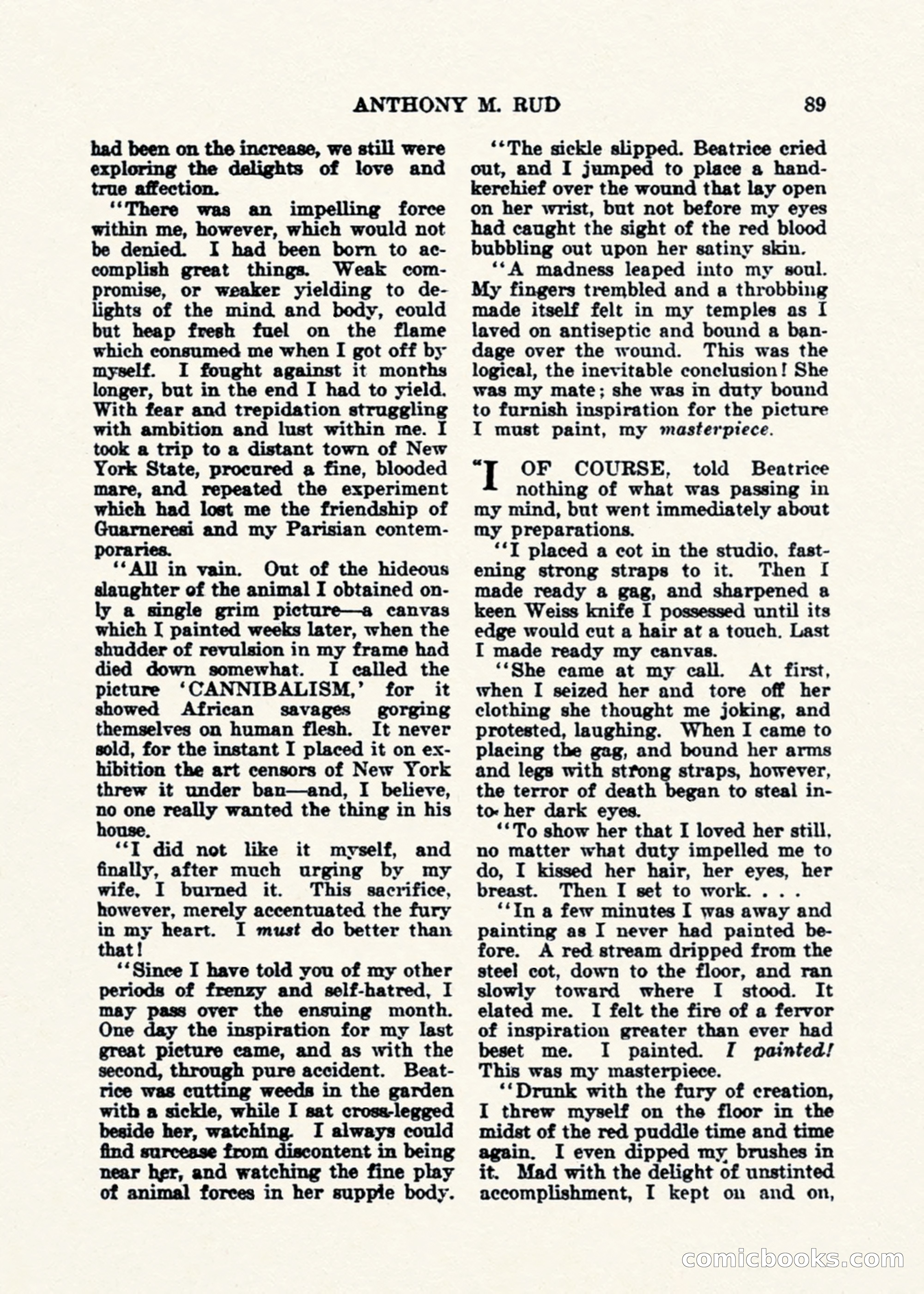 Weird Tales, Vol. 1, No. 2 — page 90 of 194