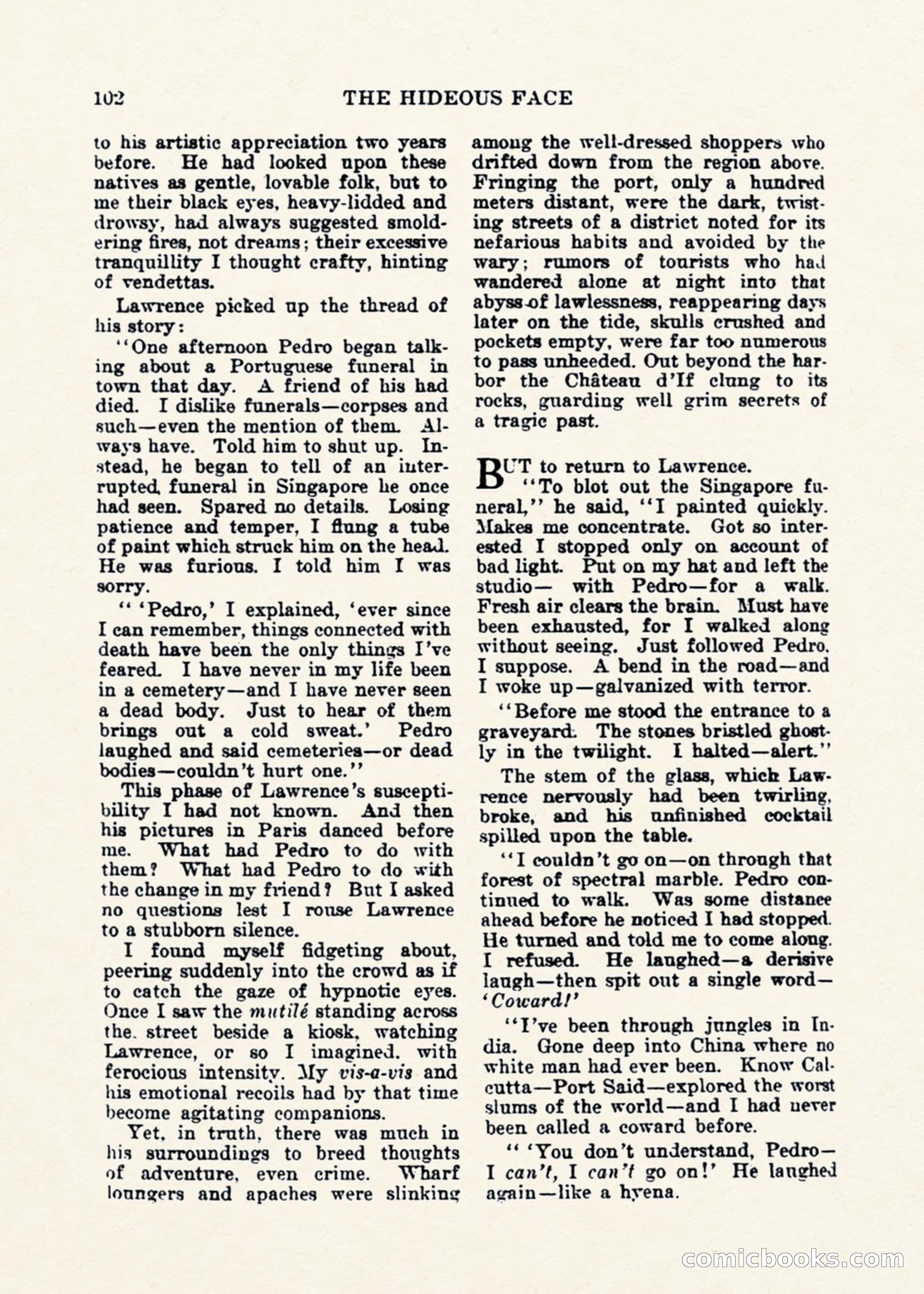 Weird Tales, Vol. 1, No. 2 — page 103 of 194