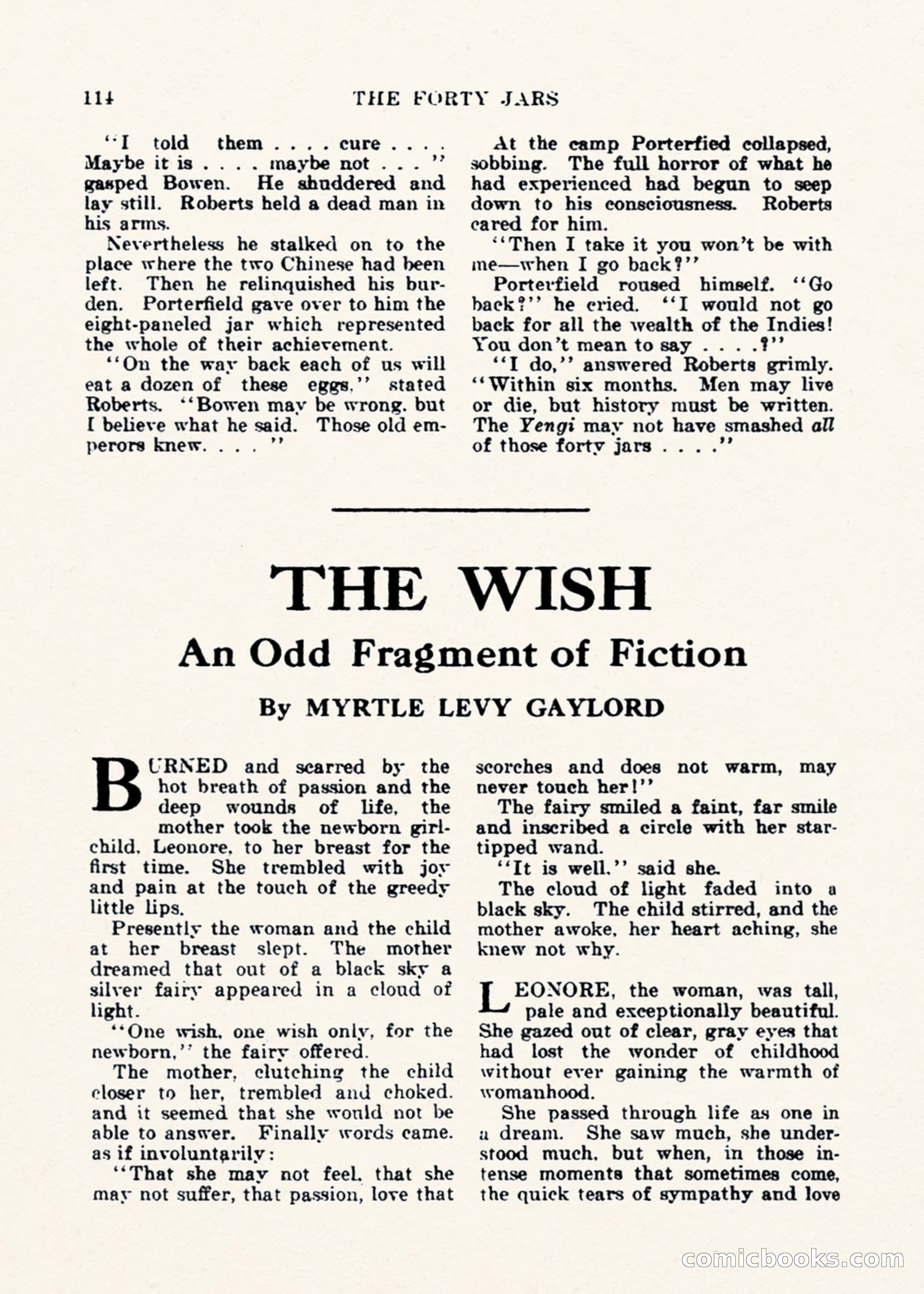 Weird Tales, Vol. 1, No. 2 — page 115 of 194