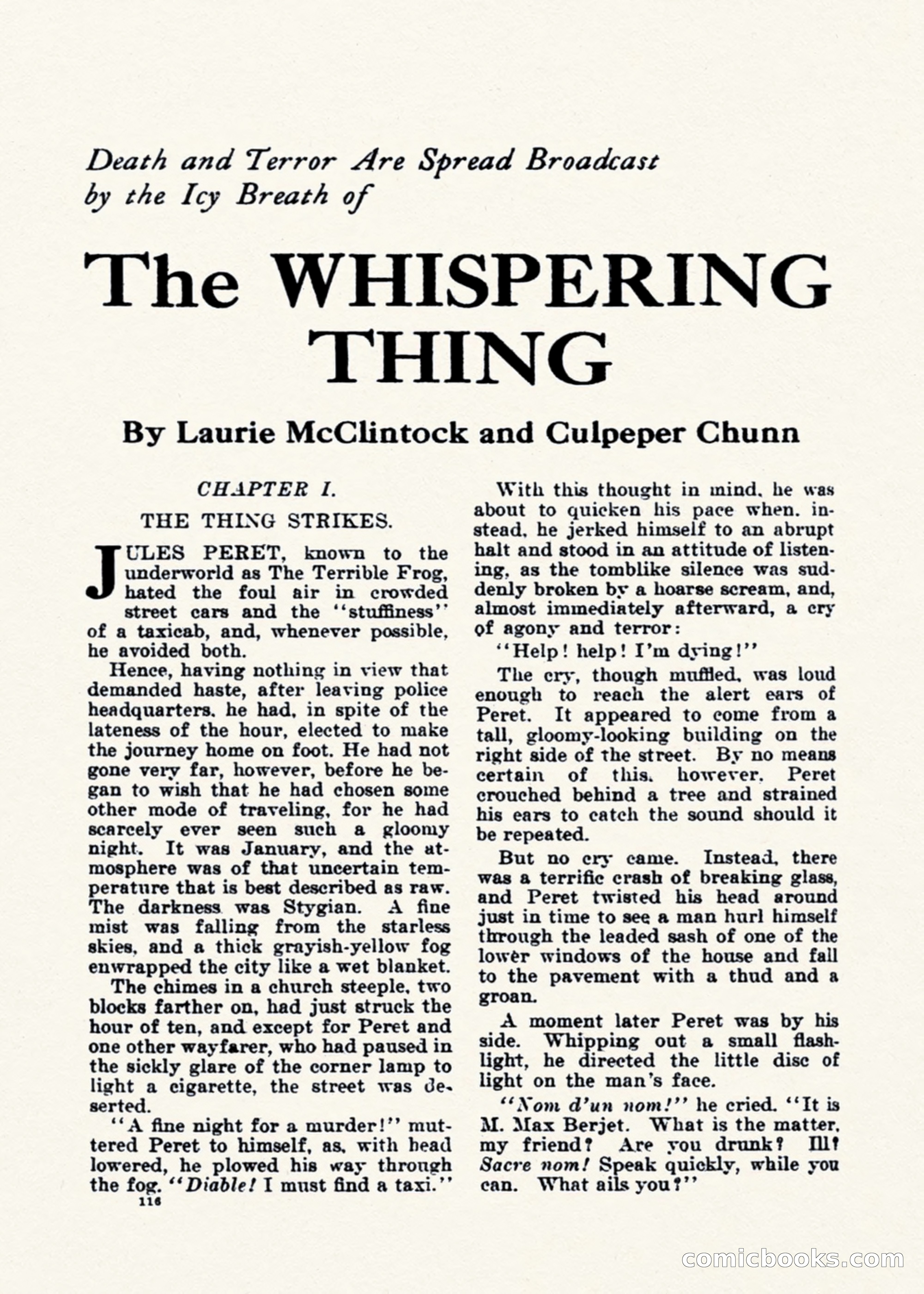 Weird Tales, Vol. 1, No. 2 — page 117 of 194