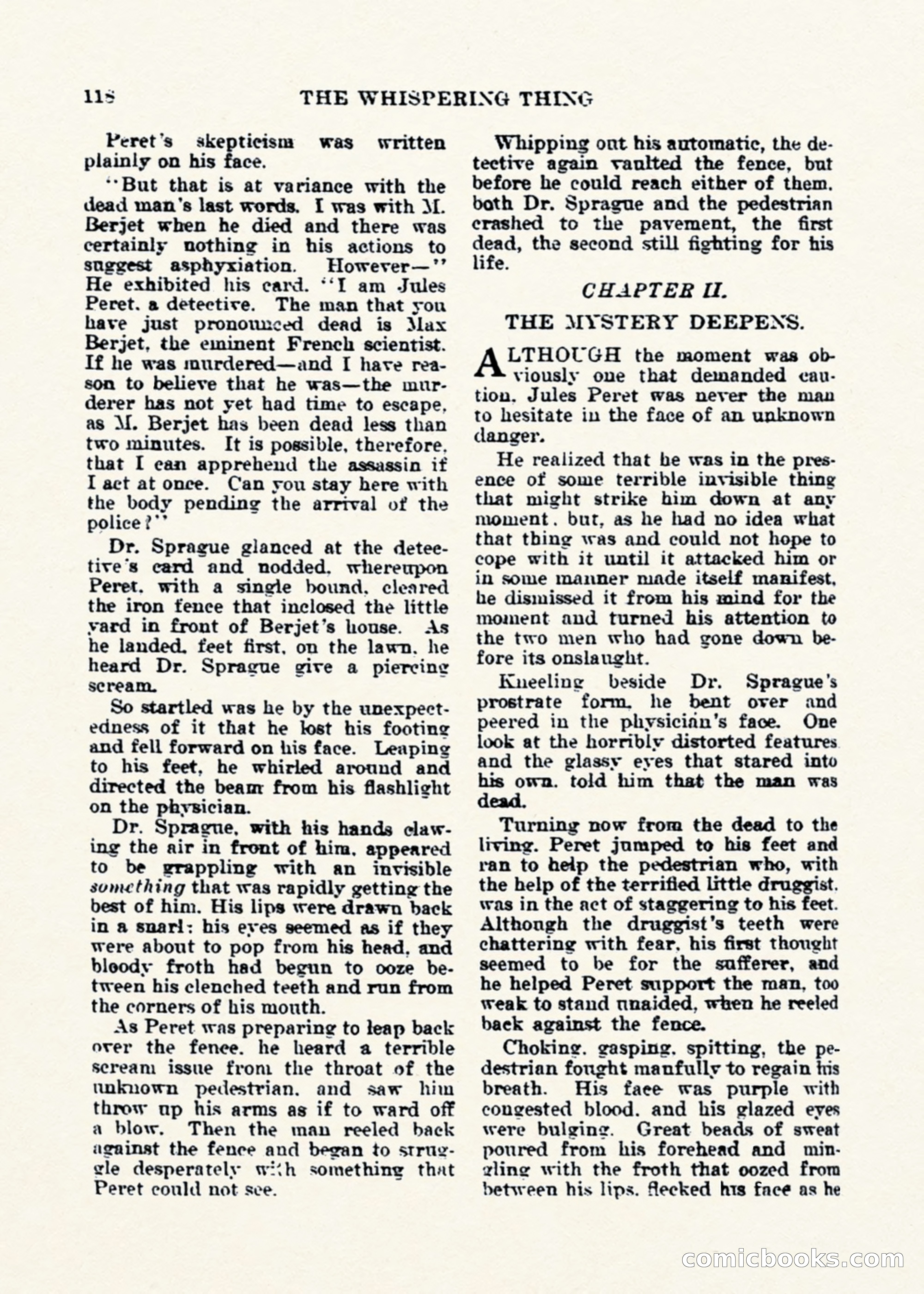 Weird Tales, Vol. 1, No. 2 — page 119 of 194