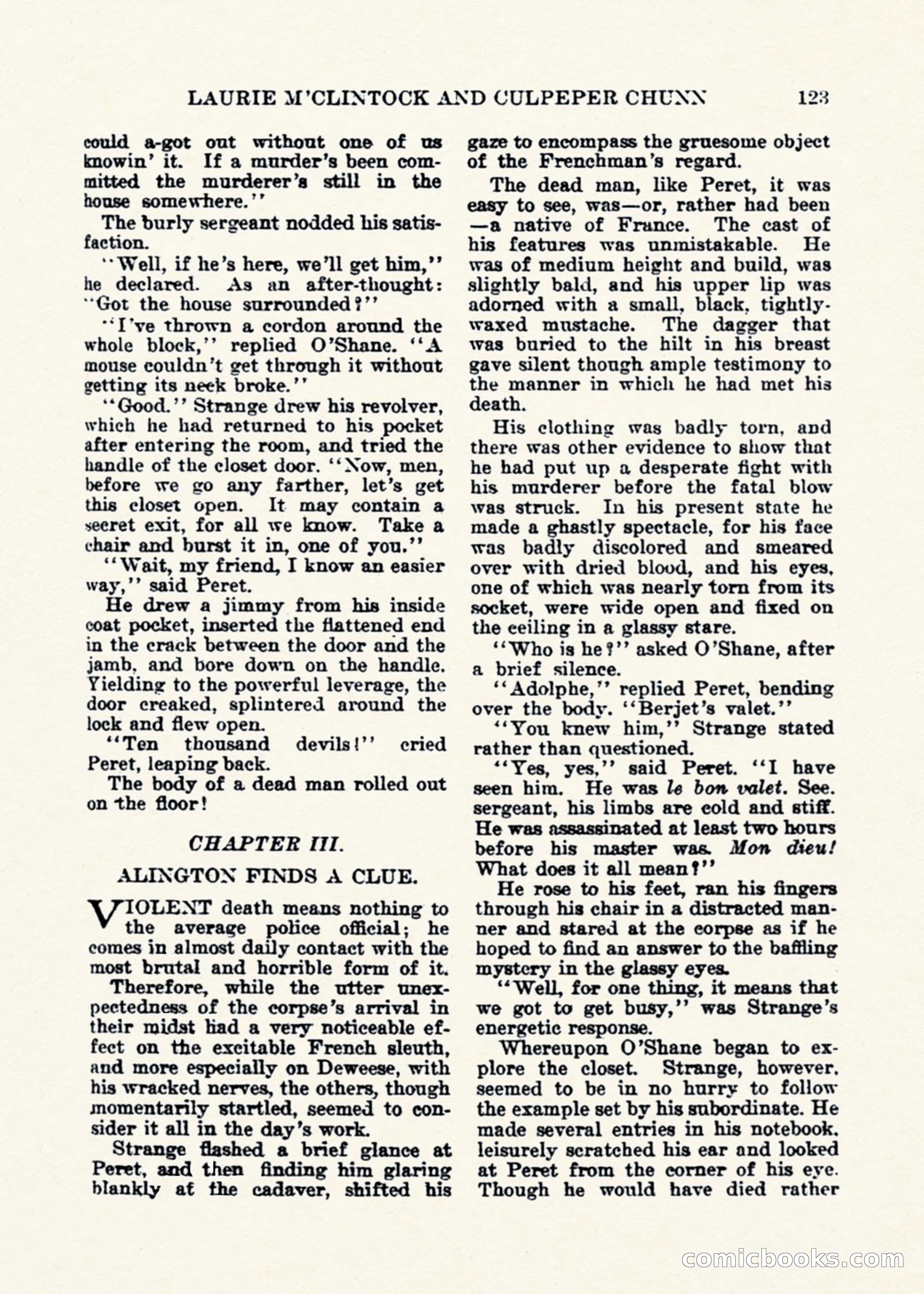 Weird Tales, Vol. 1, No. 2 — page 124 of 194
