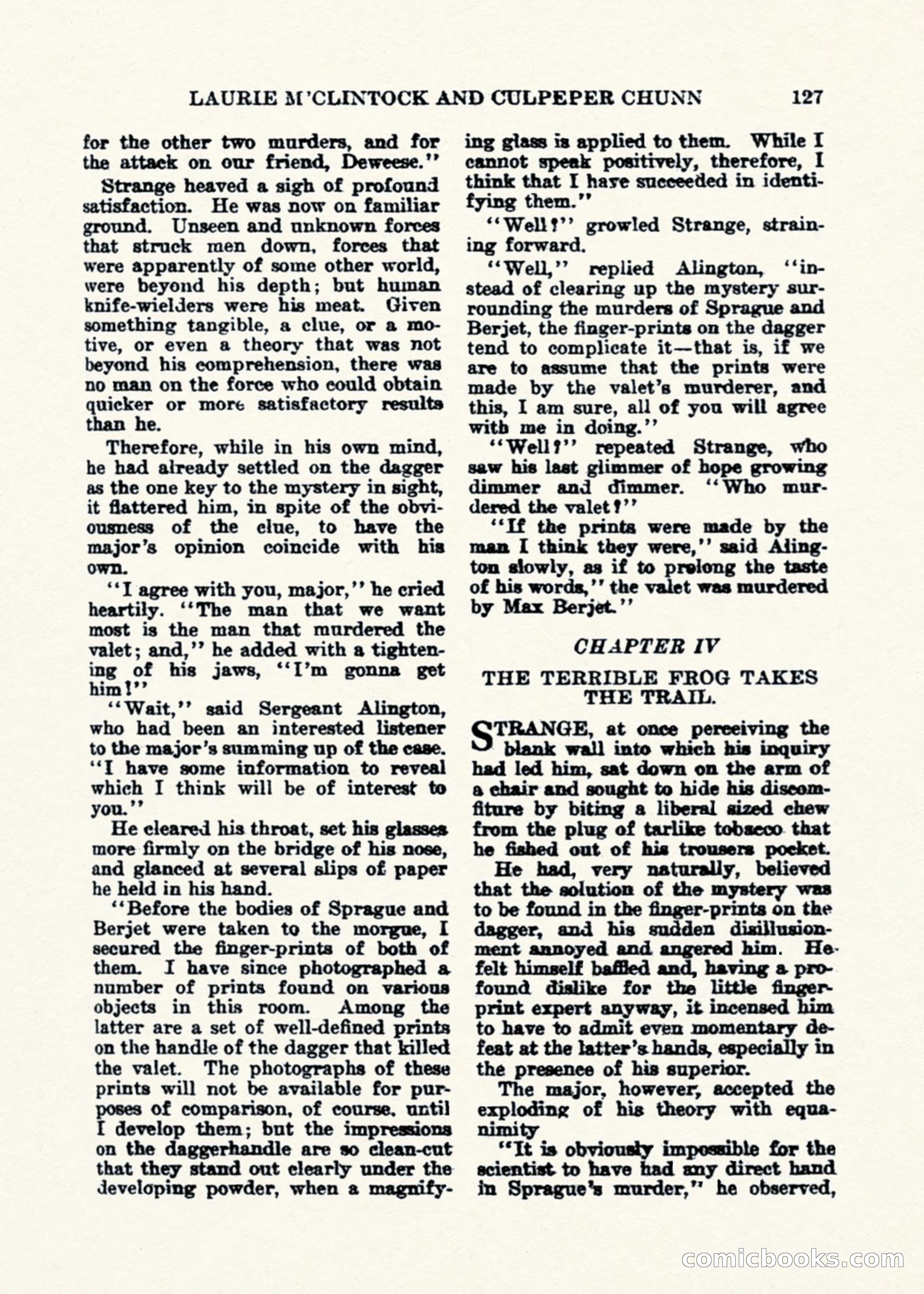 Weird Tales, Vol. 1, No. 2 — page 128 of 194