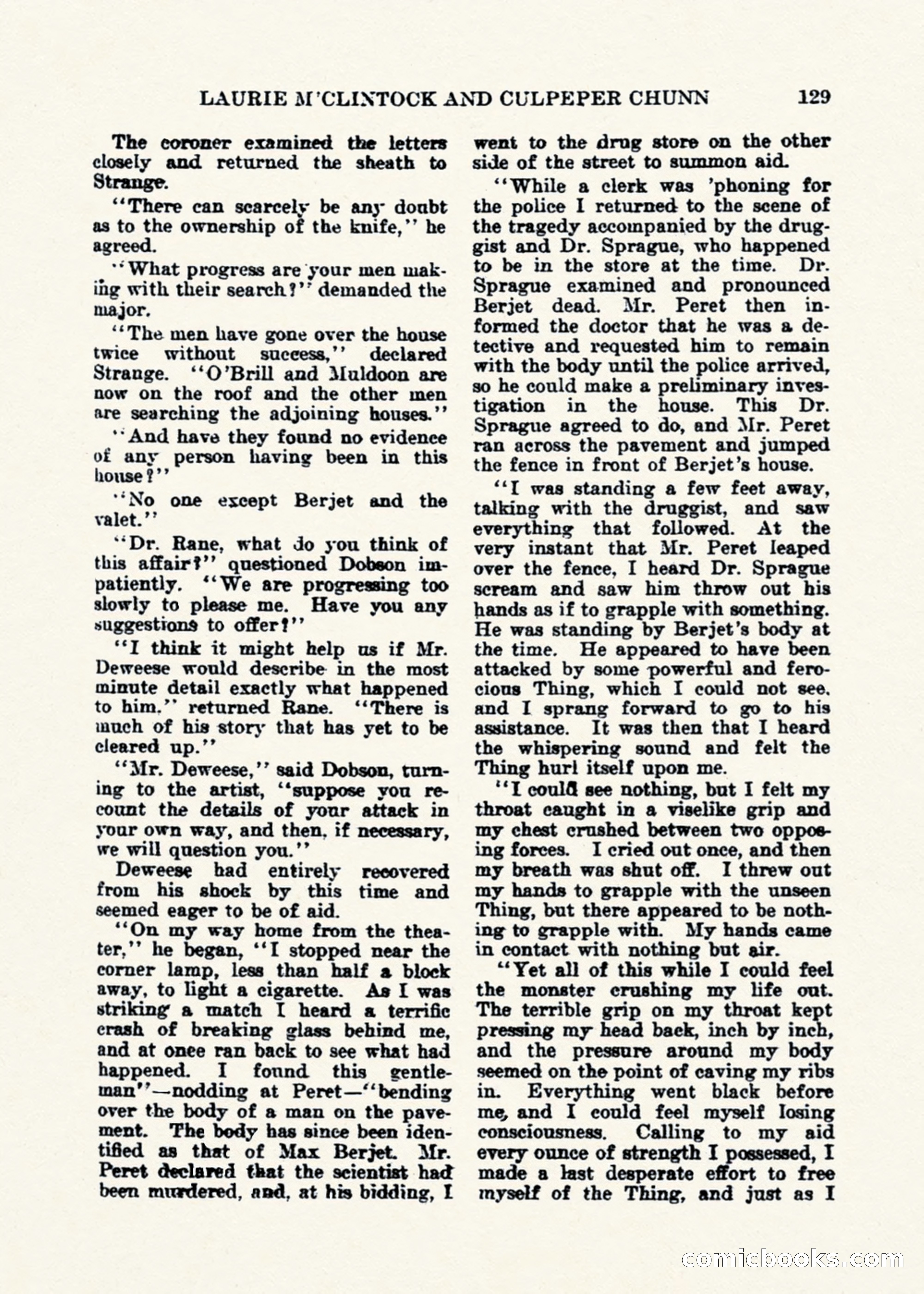 Weird Tales, Vol. 1, No. 2 — page 130 of 194