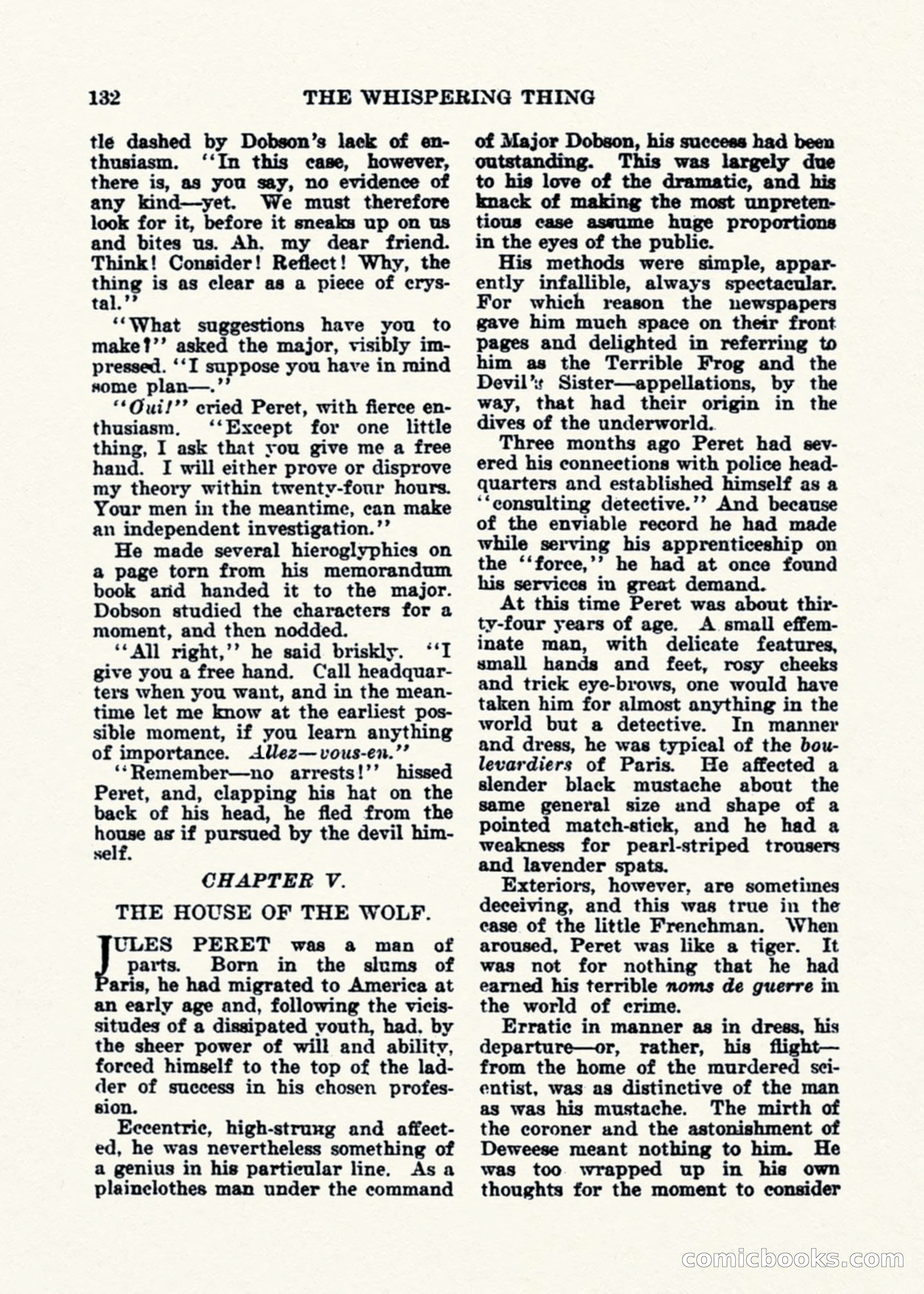 Weird Tales, Vol. 1, No. 2 — page 133 of 194