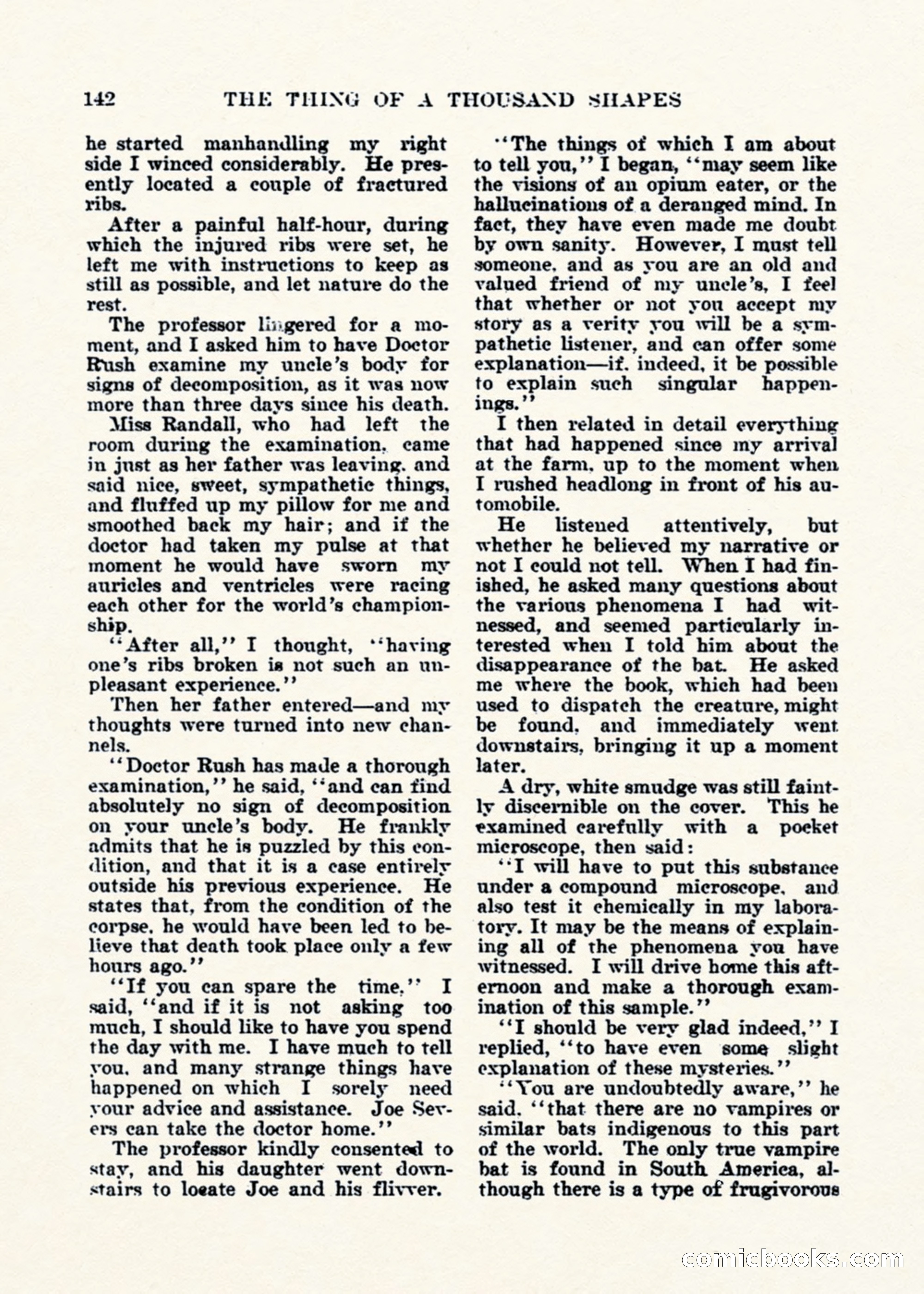 Weird Tales, Vol. 1, No. 2 — page 143 of 194