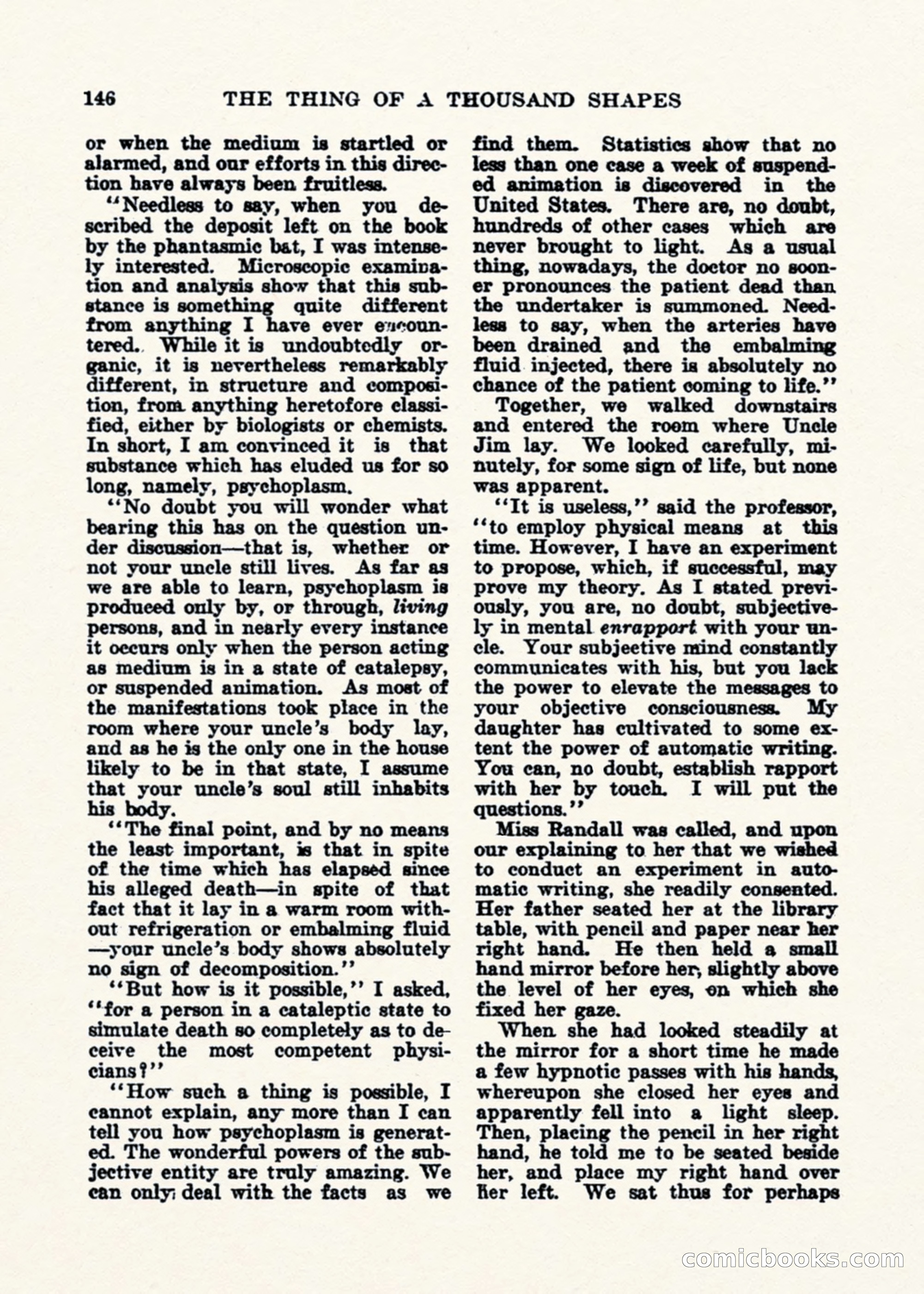 Weird Tales, Vol. 1, No. 2 — page 147 of 194