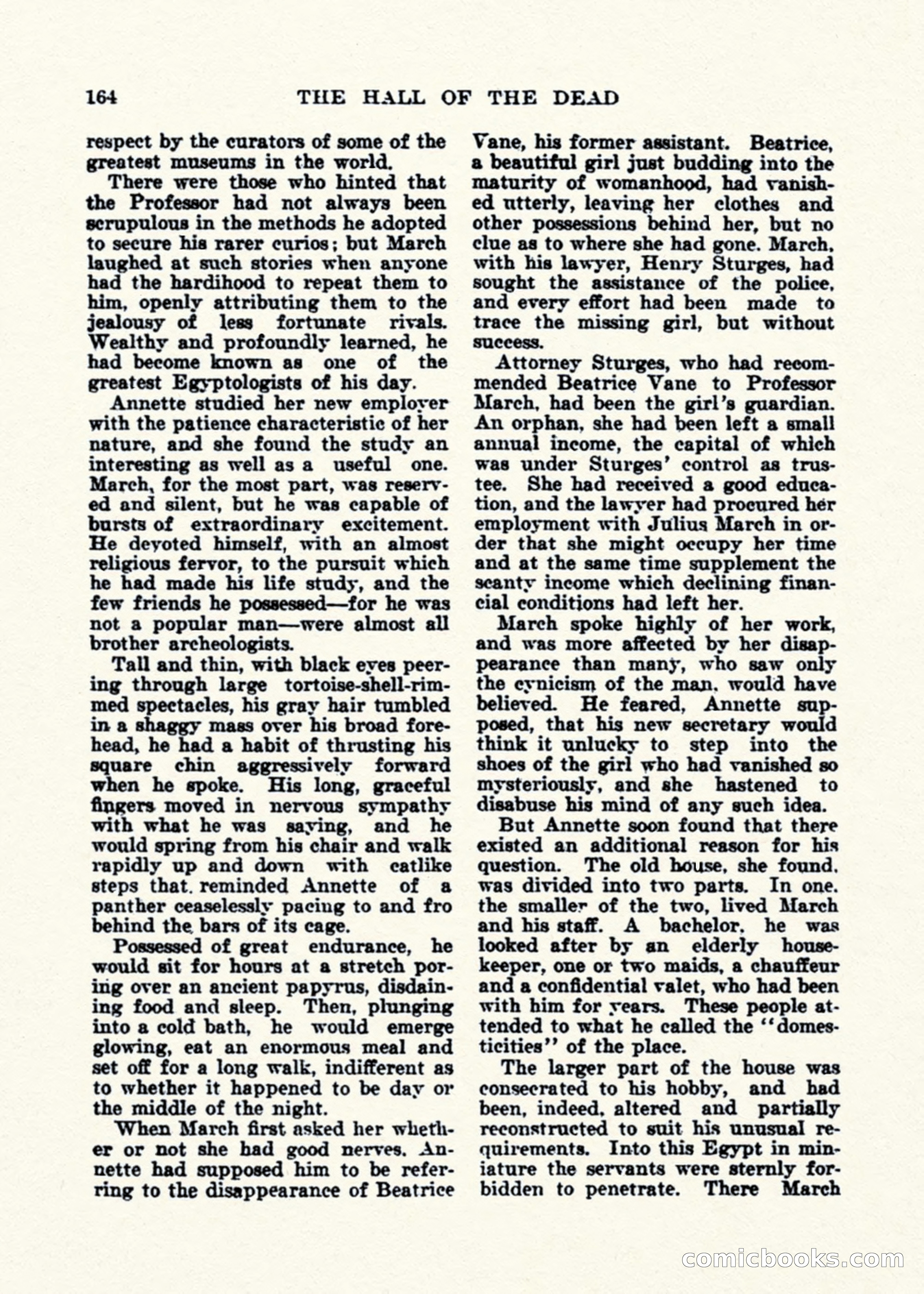 Weird Tales, Vol. 1, No. 2 — page 165 of 194