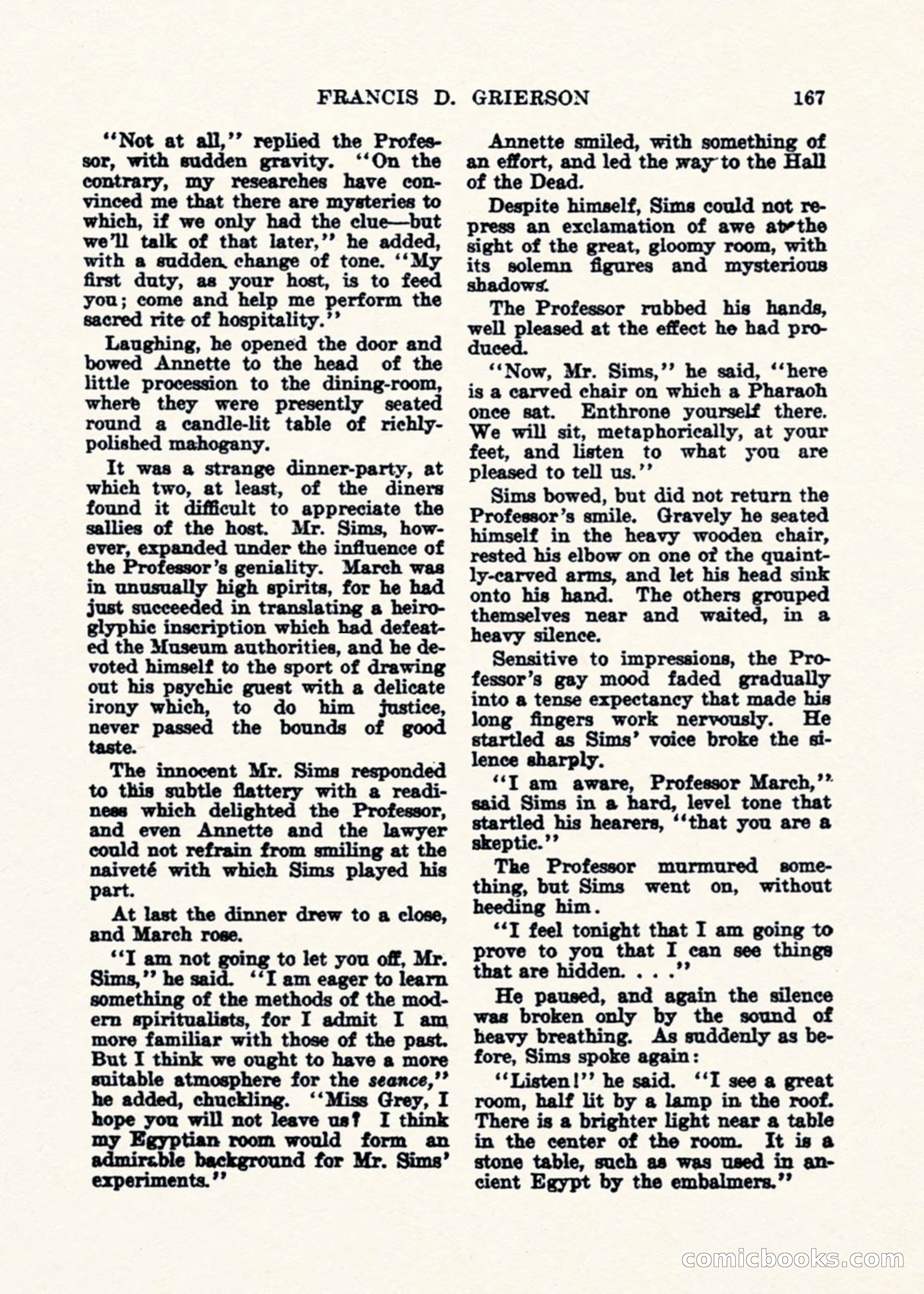 Weird Tales, Vol. 1, No. 2 — page 168 of 194