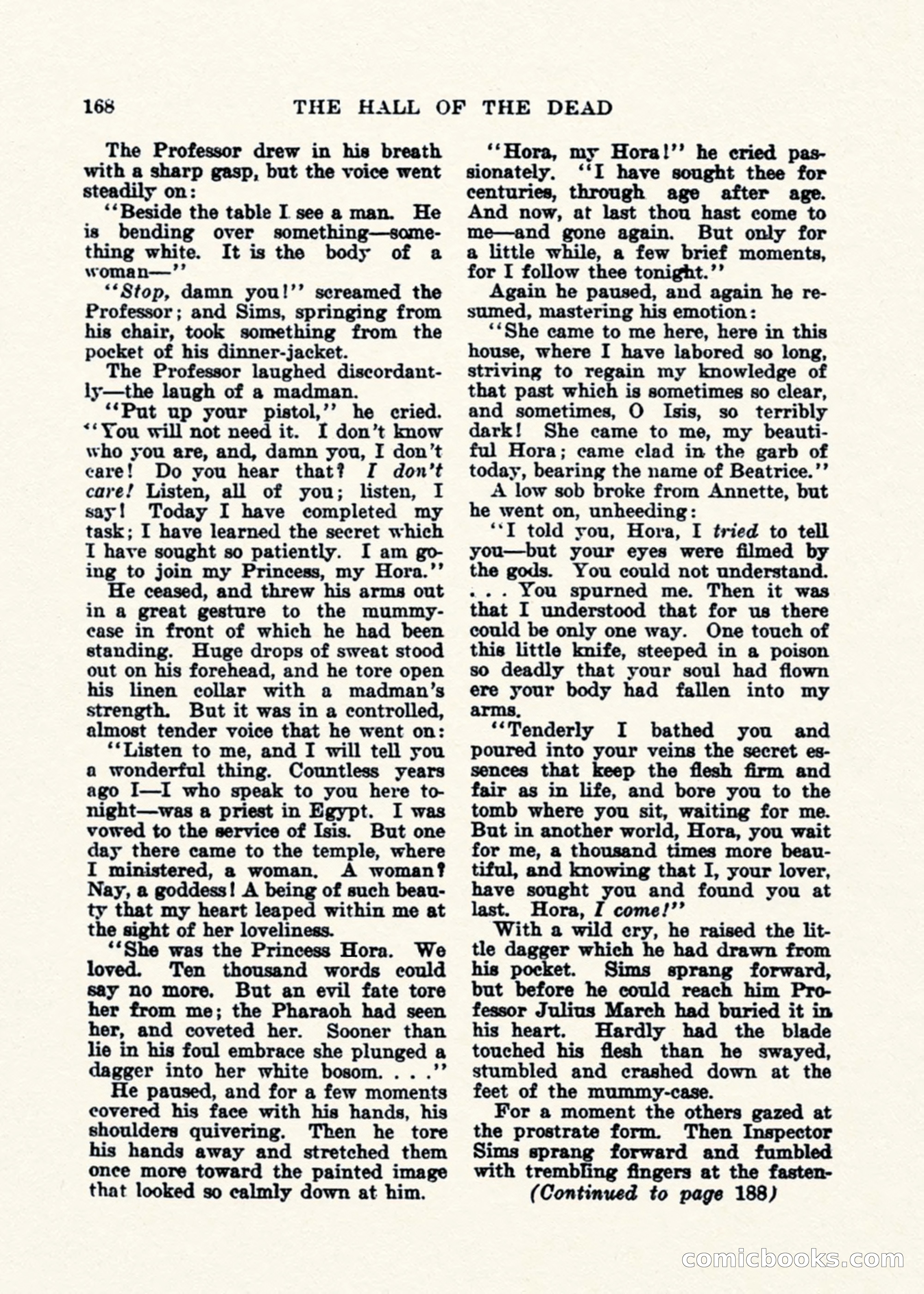 Weird Tales, Vol. 1, No. 2 — page 169 of 194