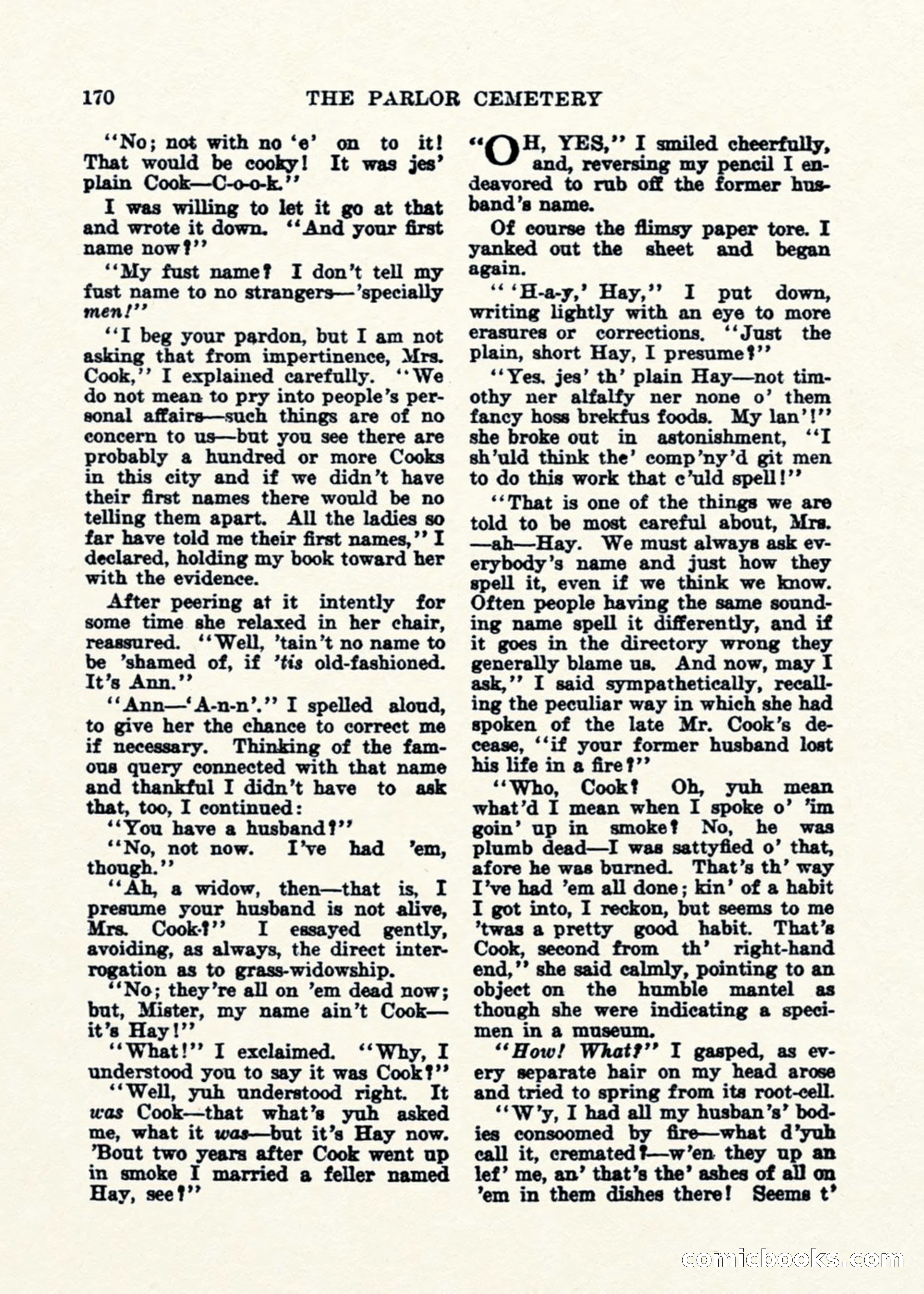 Weird Tales, Vol. 1, No. 2 — page 171 of 194