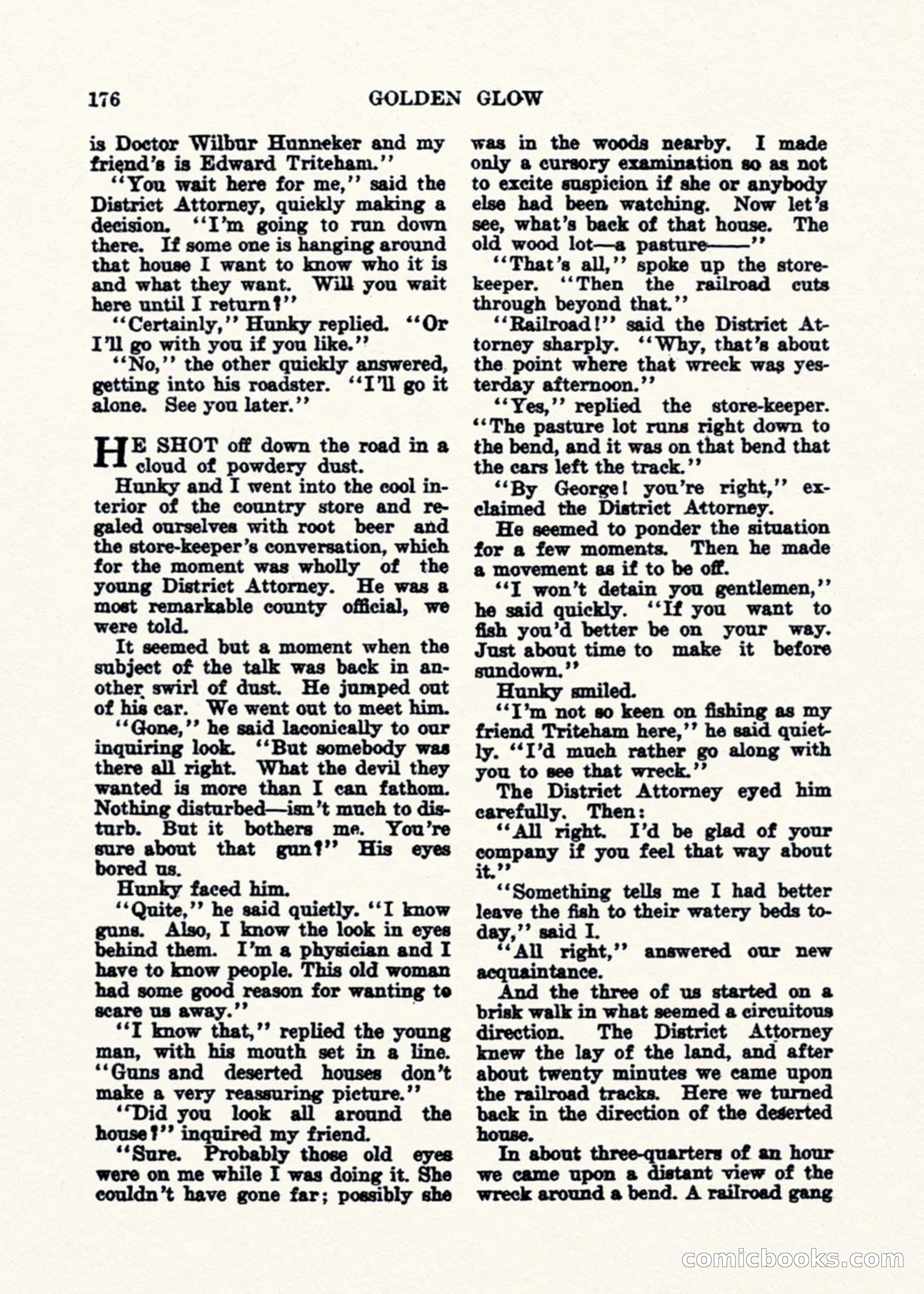 Weird Tales, Vol. 1, No. 2 — page 177 of 194