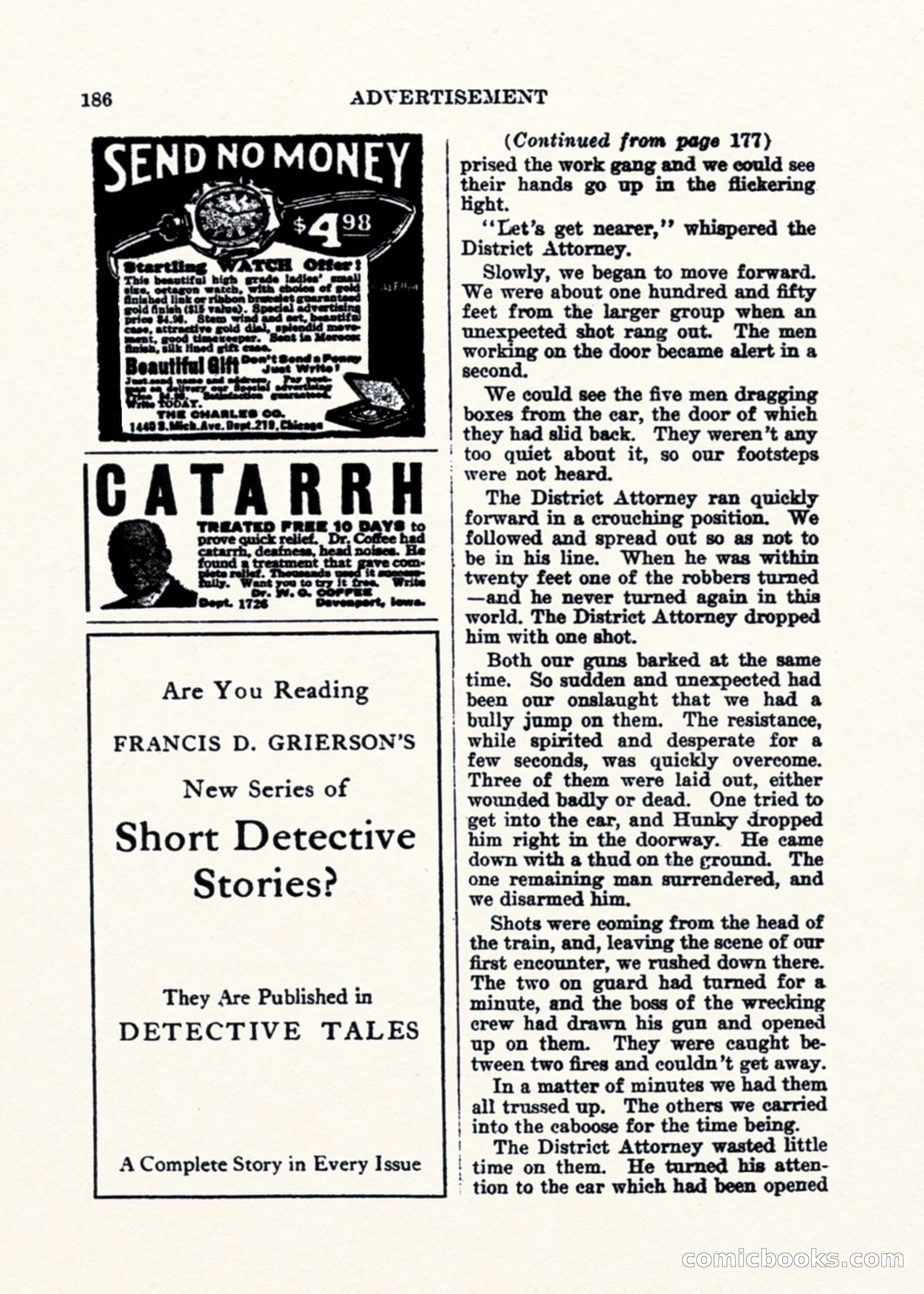 Weird Tales, Vol. 1, No. 2 — page 187 of 194