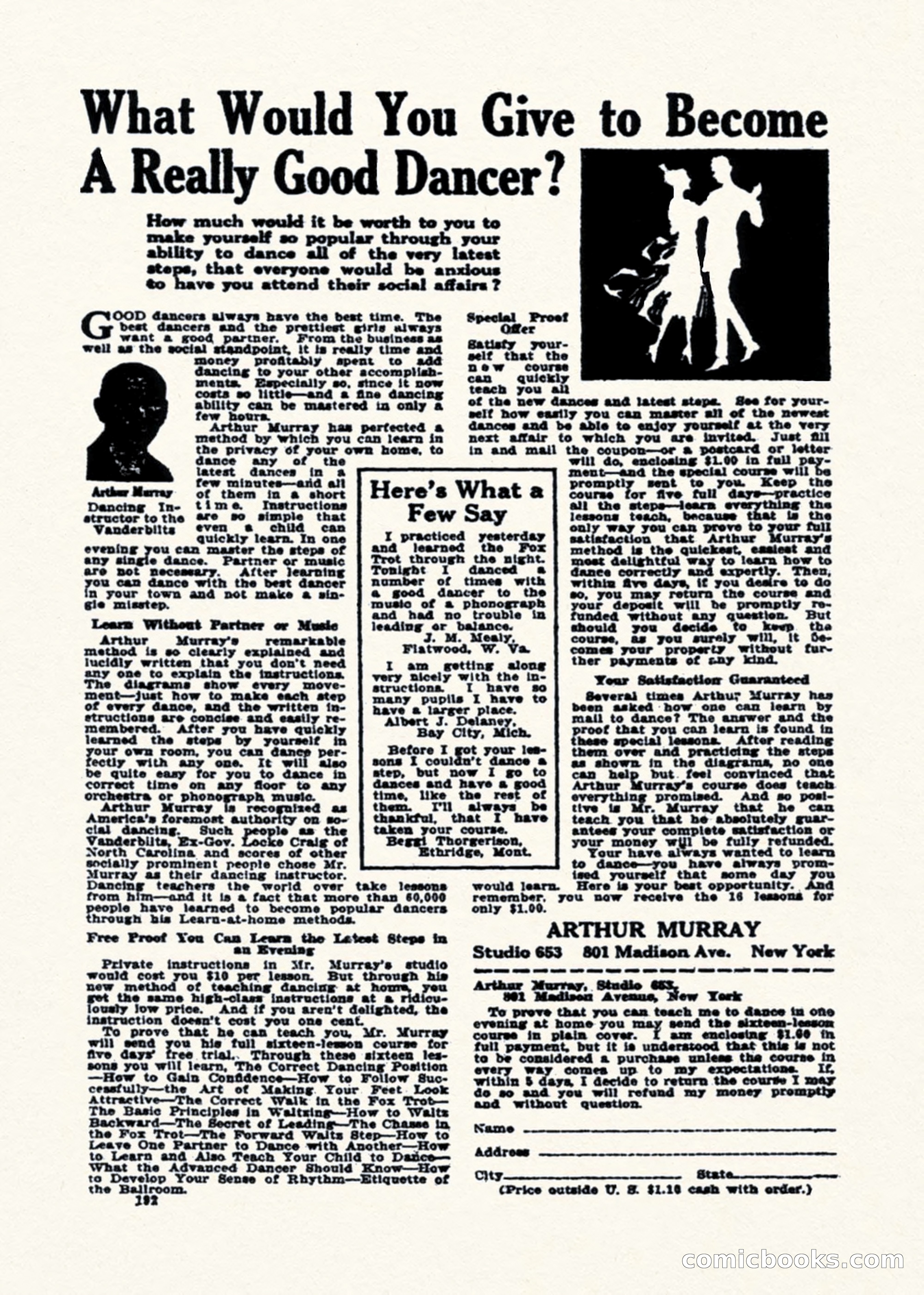 Weird Tales, Vol. 1, No. 2 — page 193 of 194