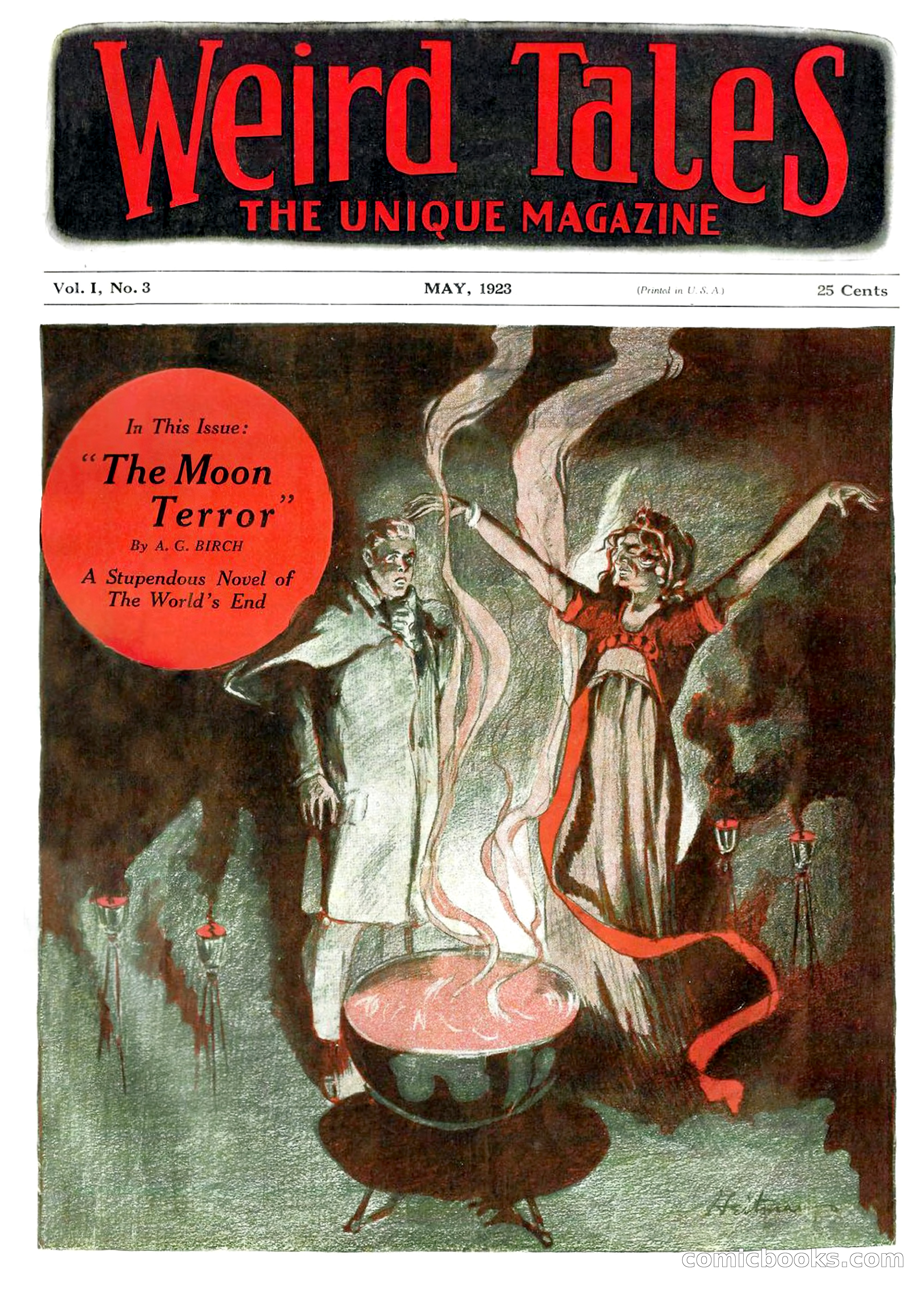 Weird Tales, Vol. 1, No. 3