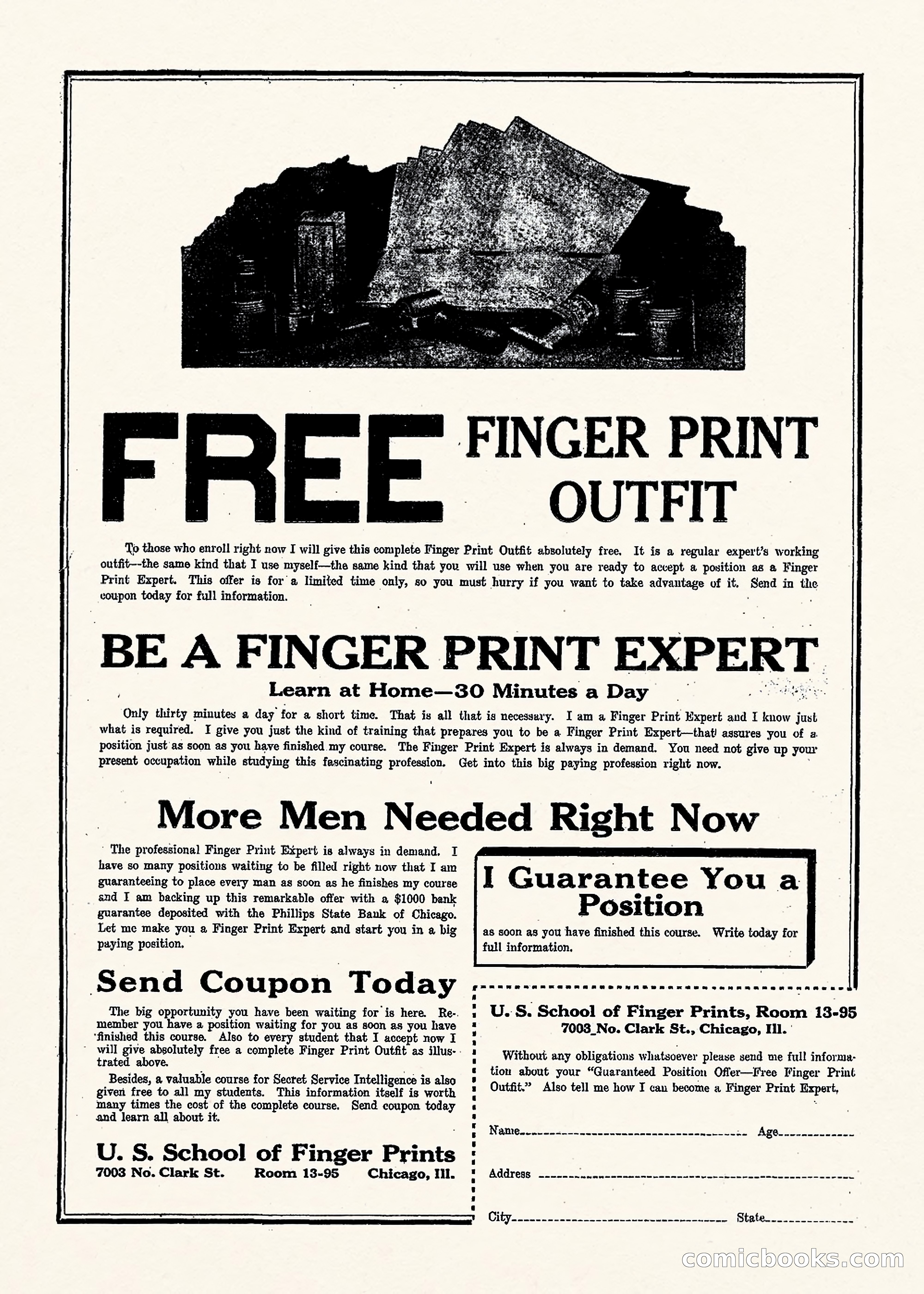 Weird Tales, Vol. 1, No. 3 — page 2 of 122