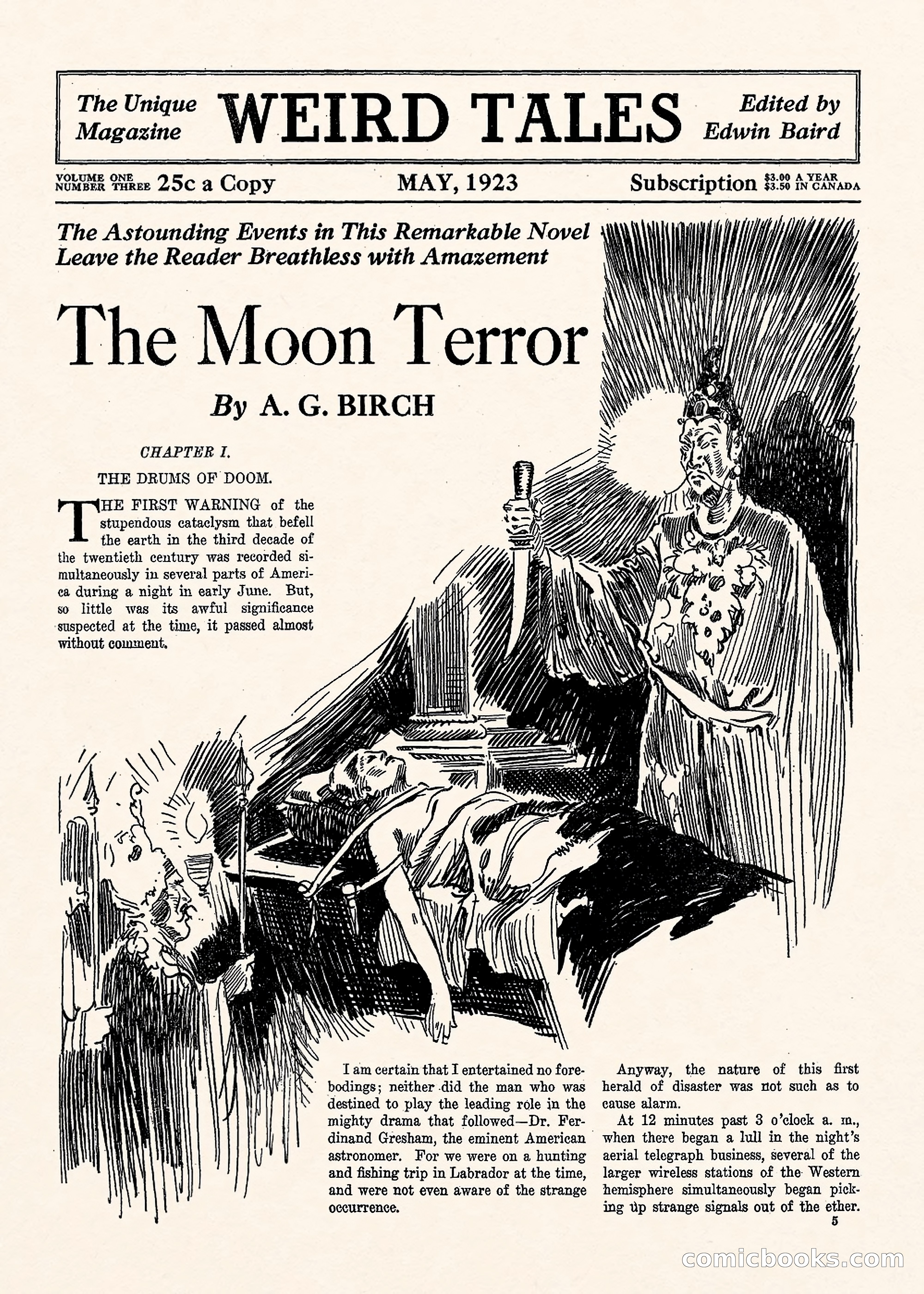 Weird Tales, Vol. 1, No. 3 — page 6 of 122
