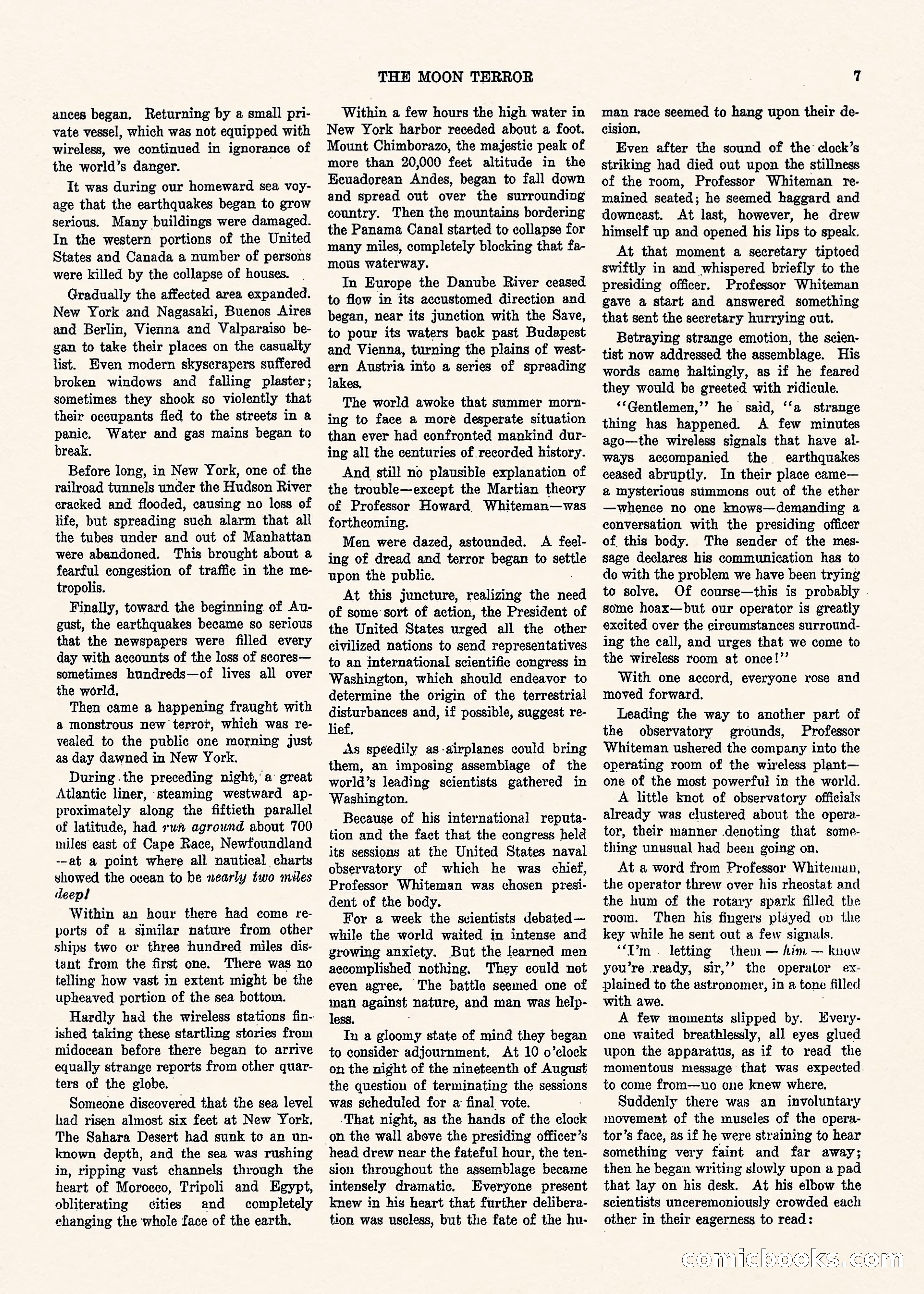 Weird Tales, Vol. 1, No. 3 — page 8 of 122