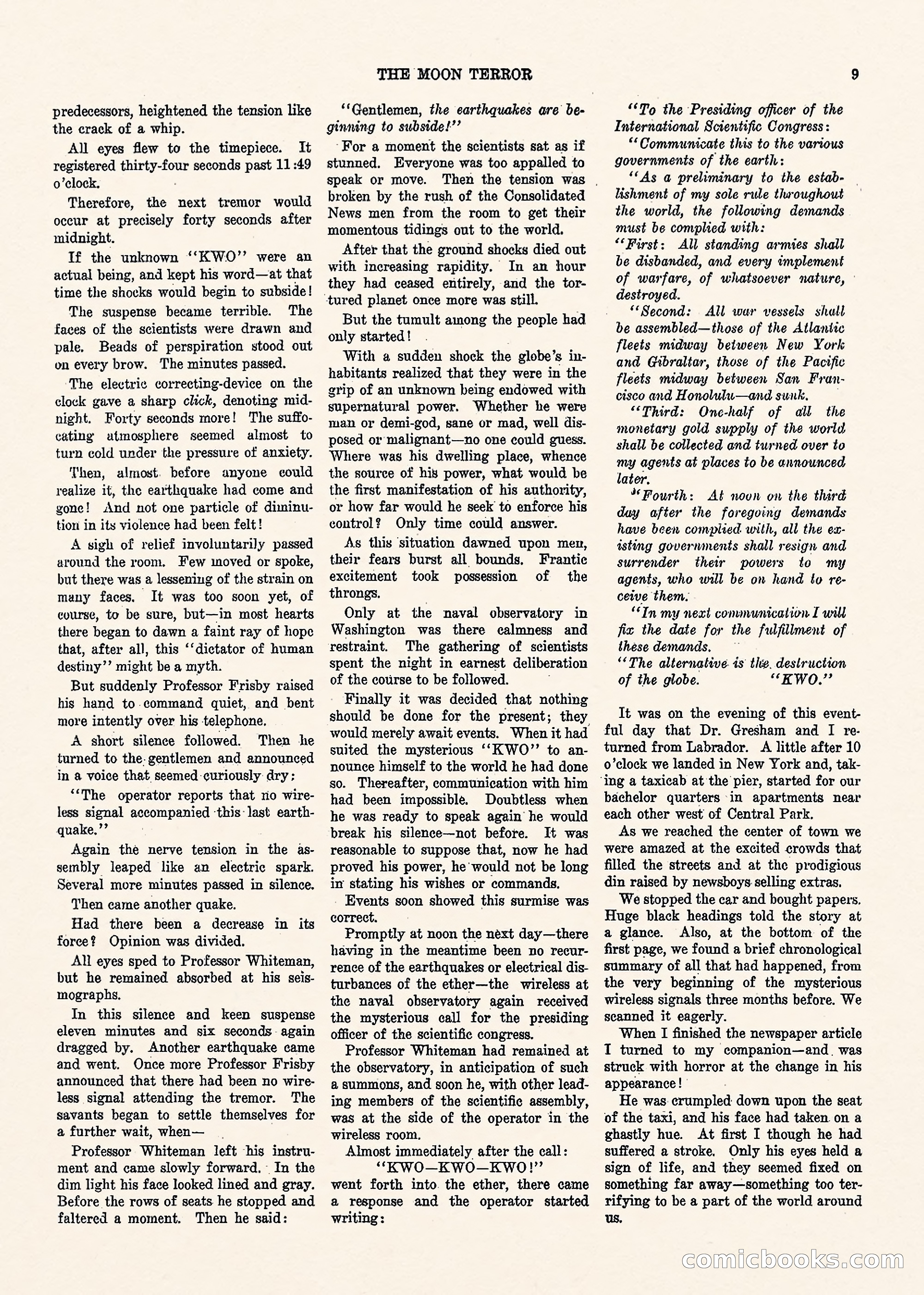 Weird Tales, Vol. 1, No. 3 — page 10 of 122