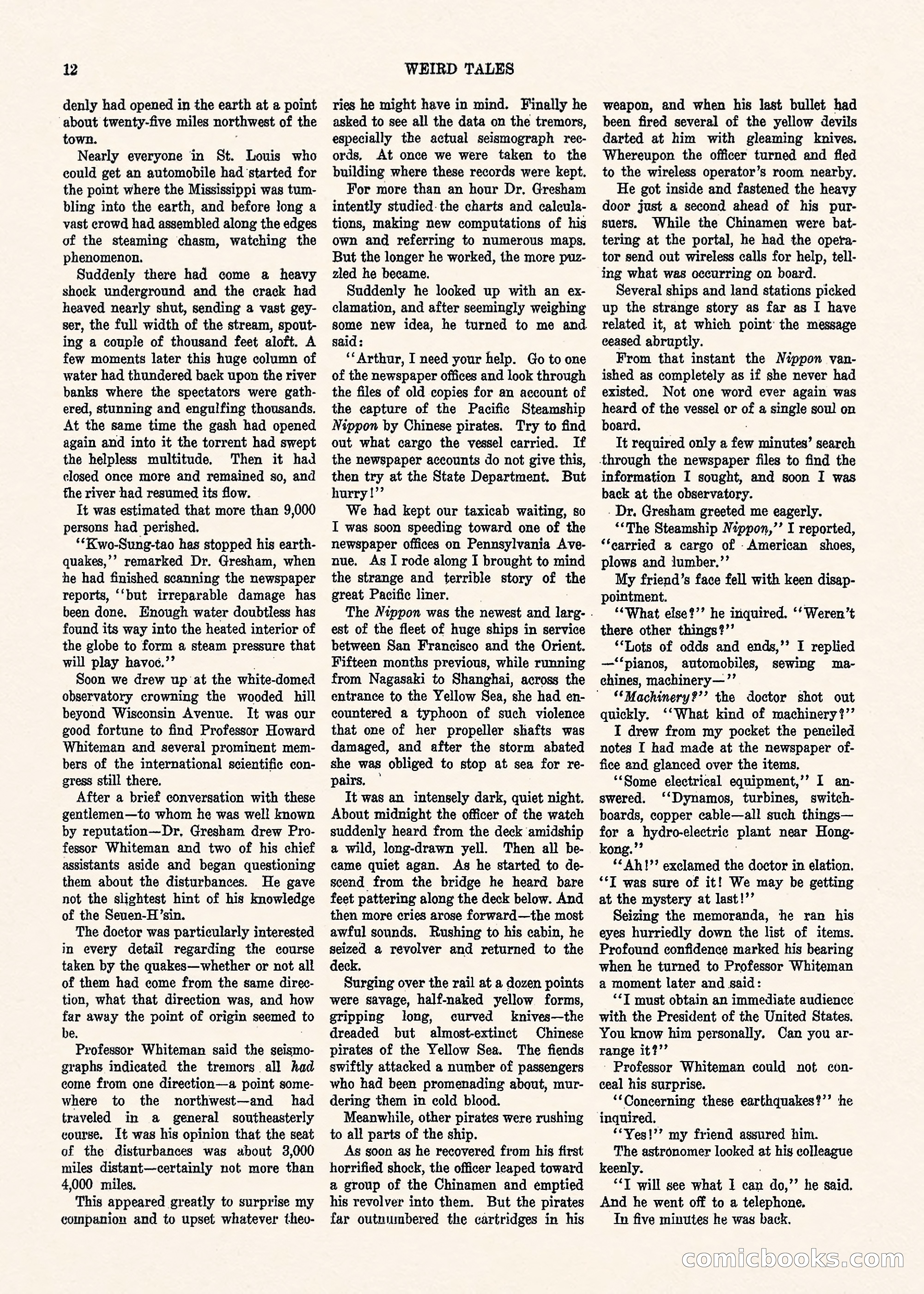 Weird Tales, Vol. 1, No. 3 — page 13 of 122