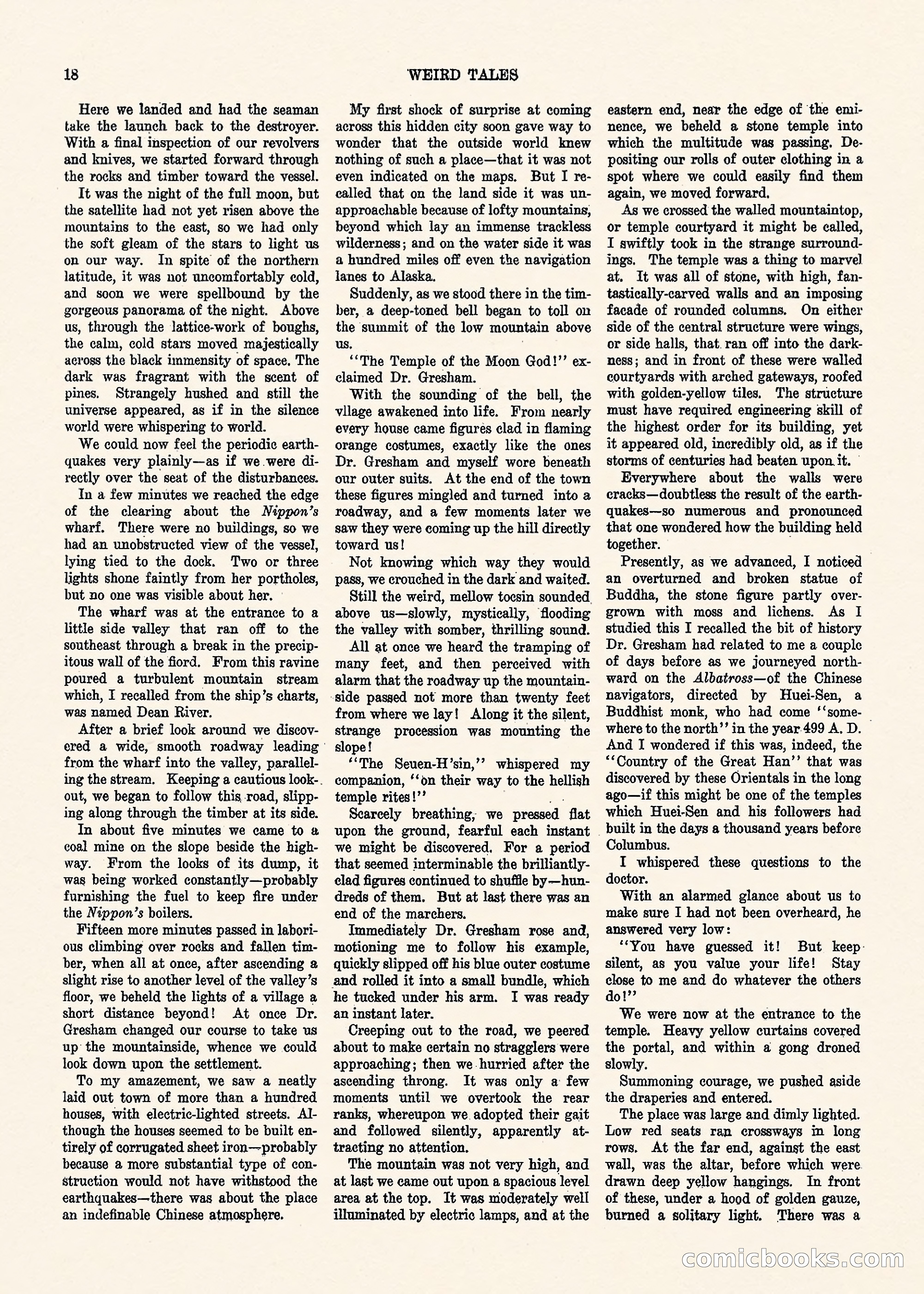 Weird Tales, Vol. 1, No. 3 — page 19 of 122
