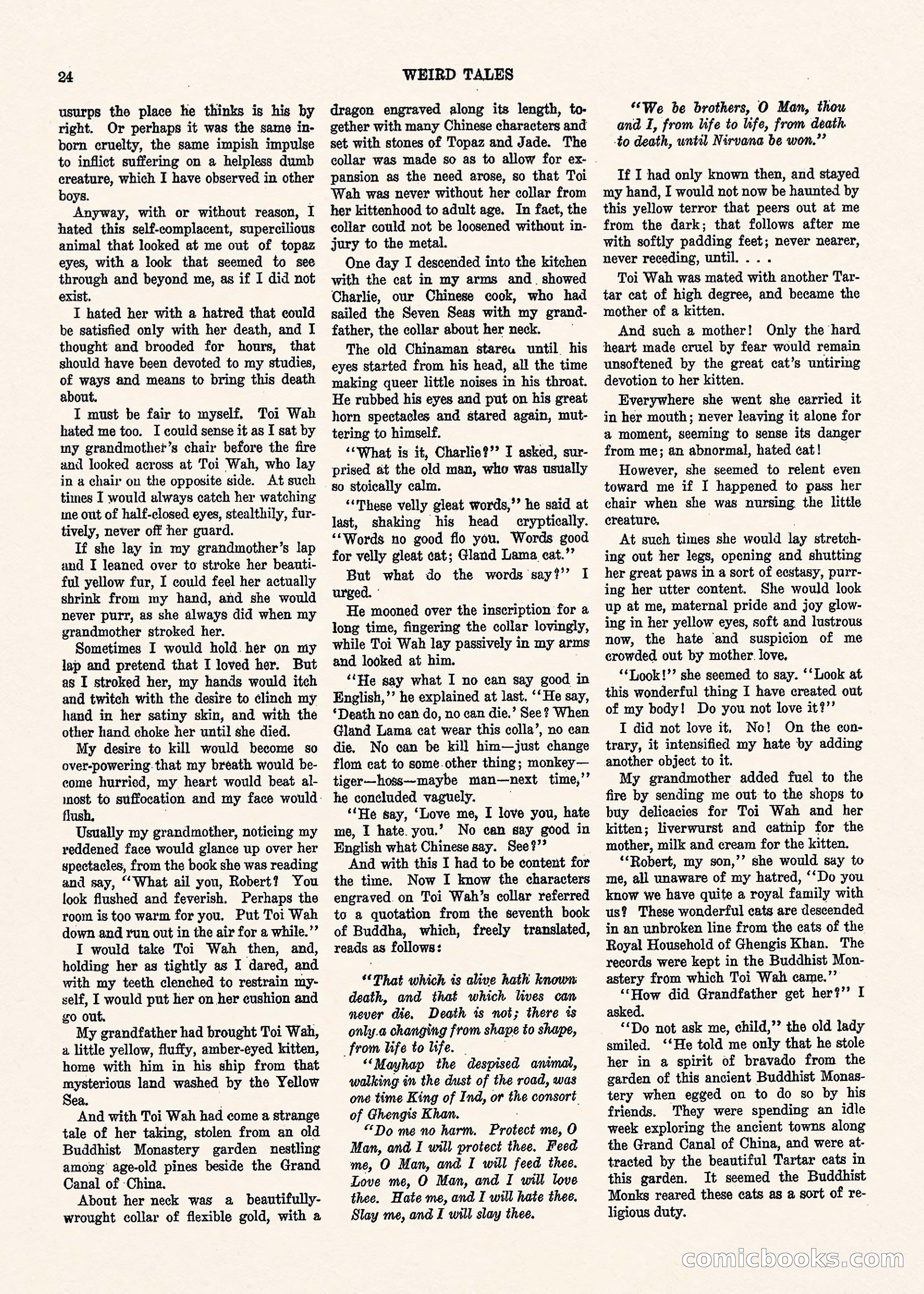 Weird Tales, Vol. 1, No. 3 — page 25 of 122