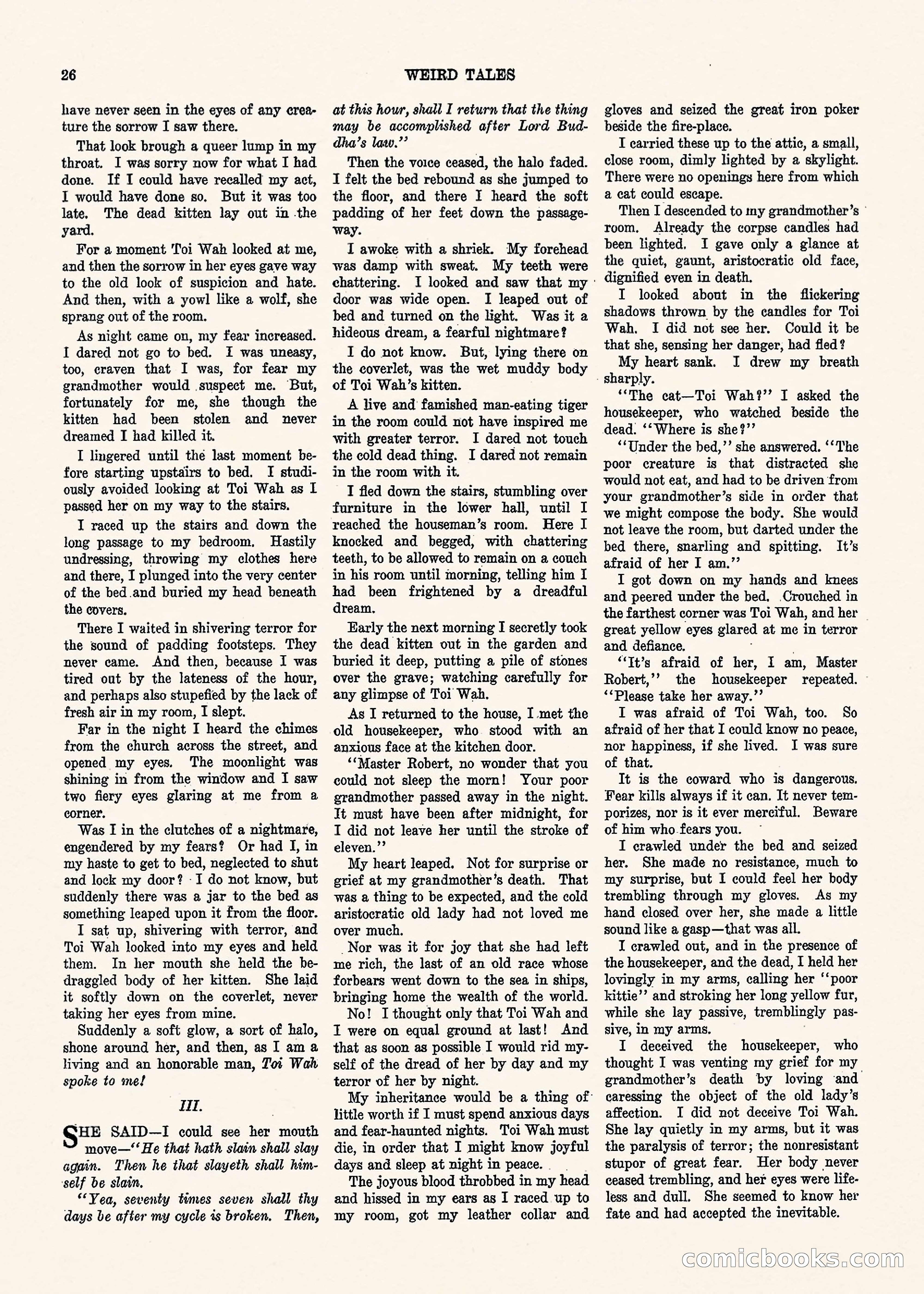 Weird Tales, Vol. 1, No. 3 — page 27 of 122