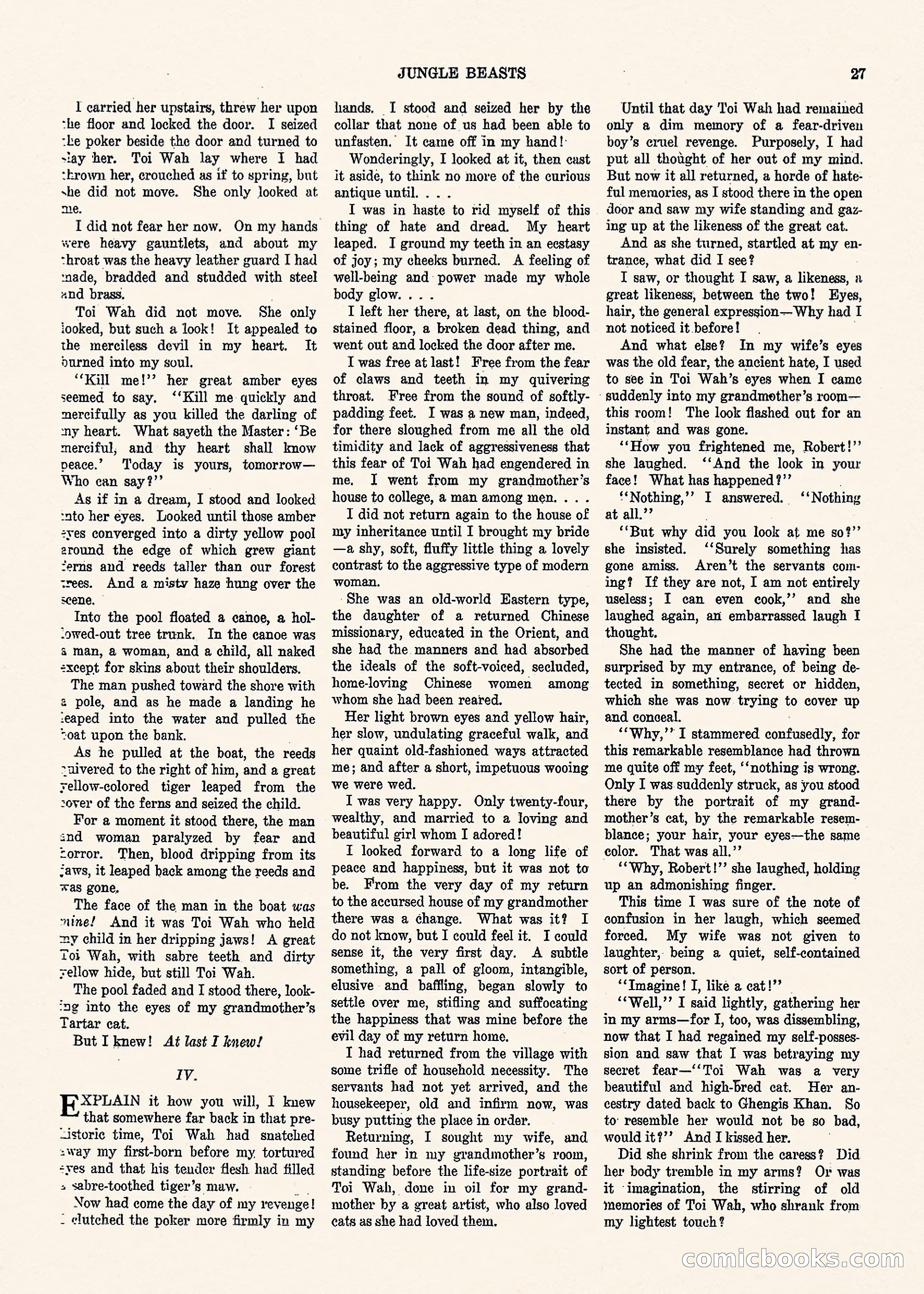 Weird Tales, Vol. 1, No. 3 — page 28 of 122