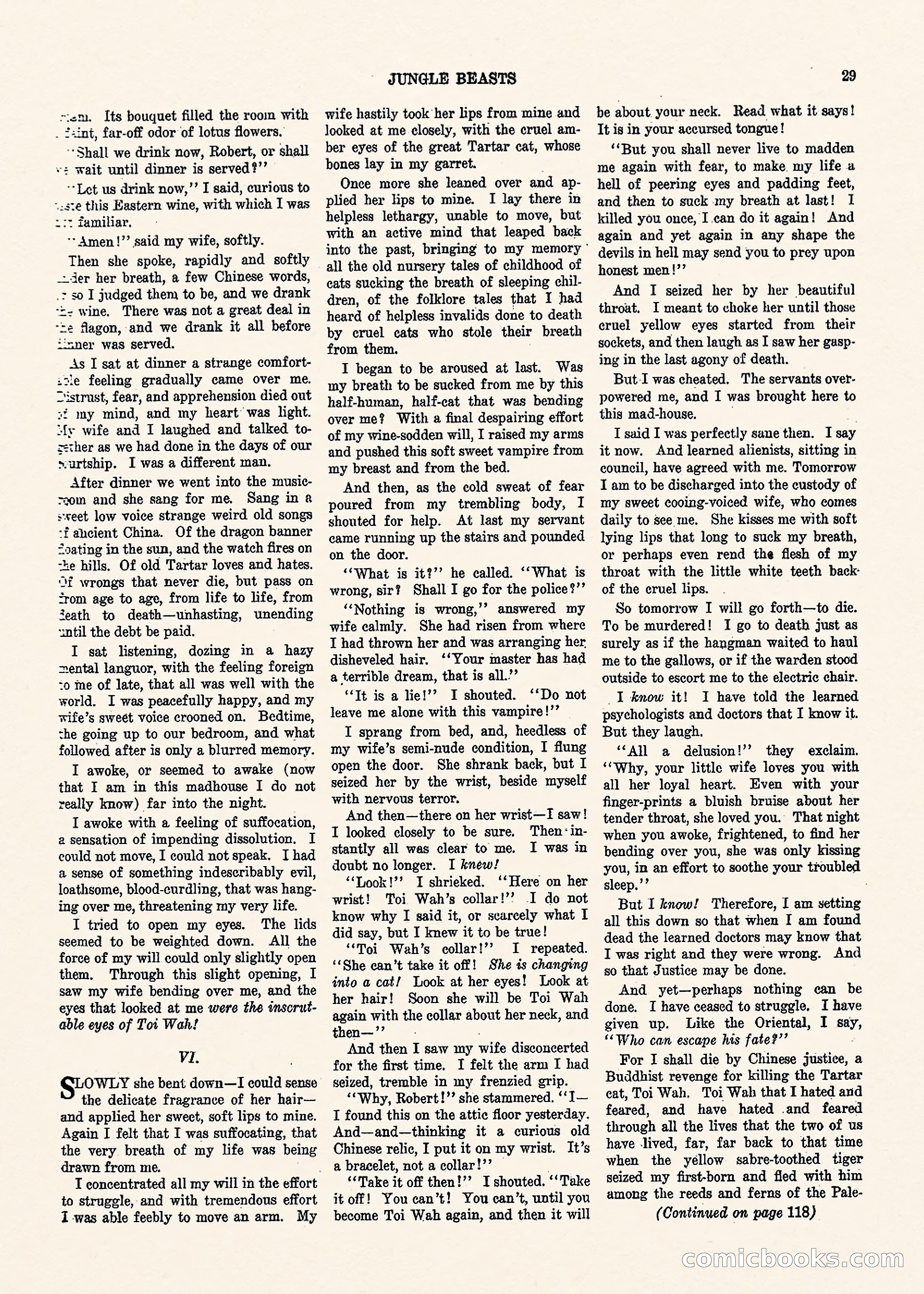 Weird Tales, Vol. 1, No. 3 — page 30 of 122