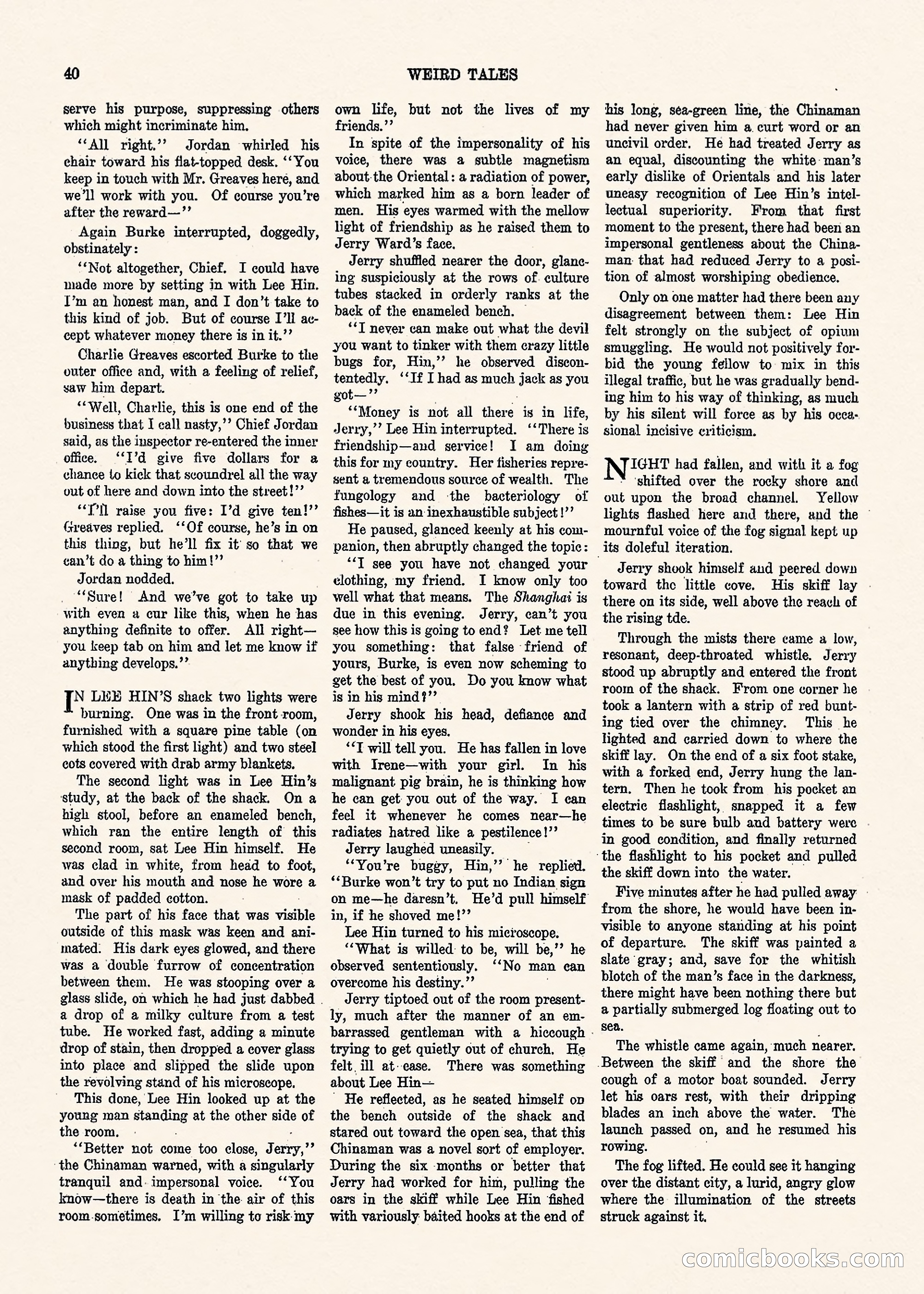 Weird Tales, Vol. 1, No. 3 — page 41 of 122
