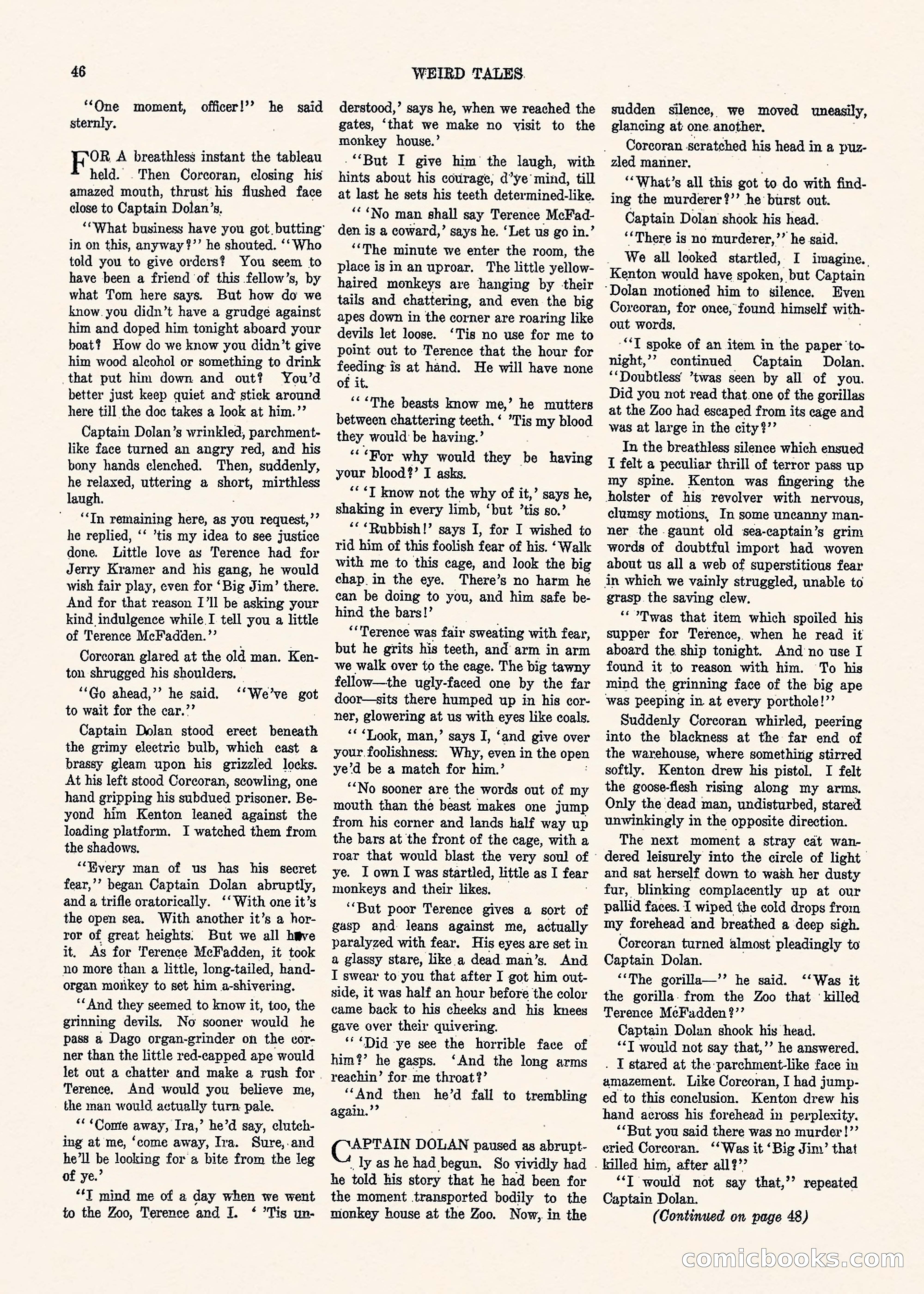 Weird Tales, Vol. 1, No. 3 — page 47 of 122