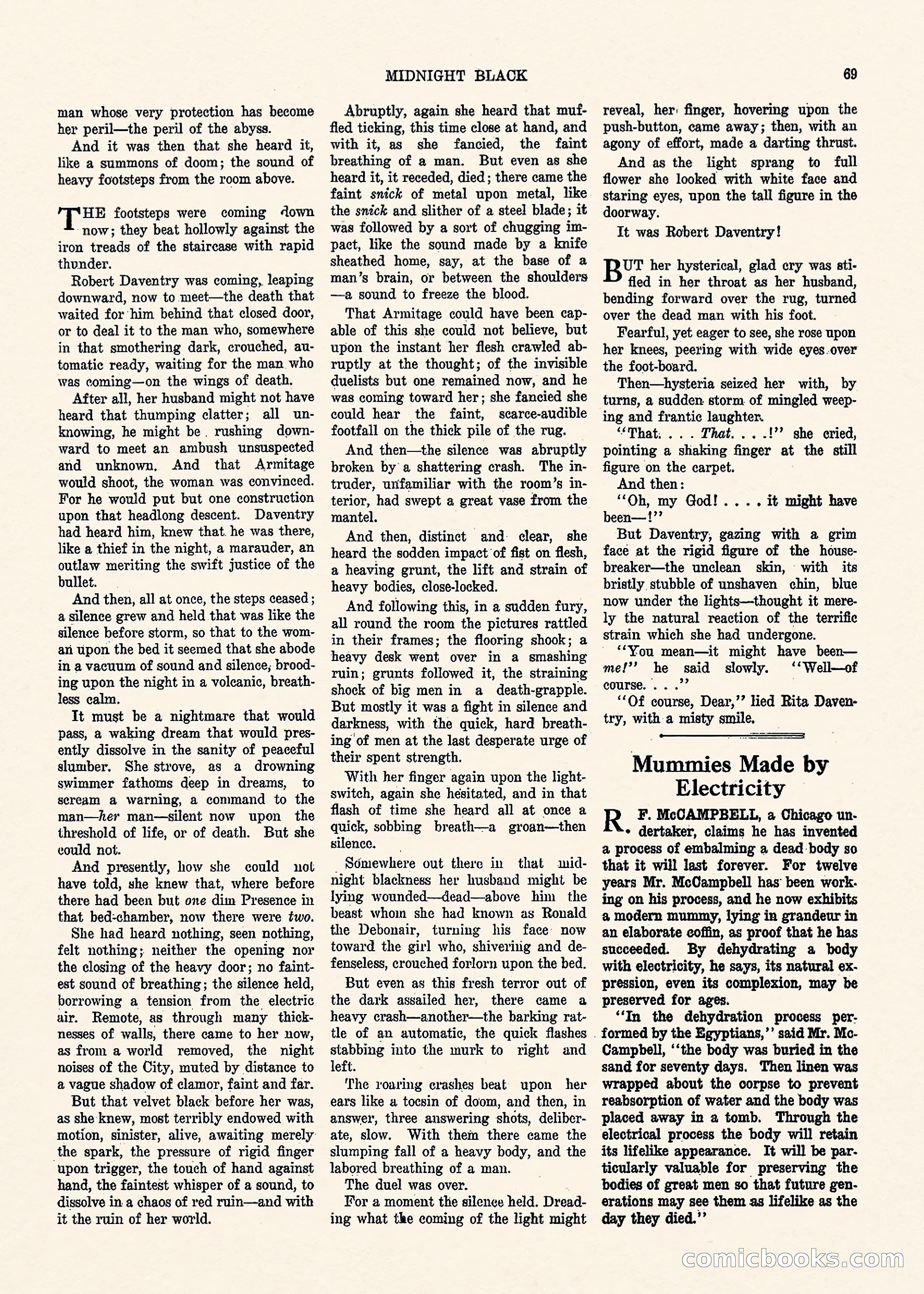 Weird Tales, Vol. 1, No. 3 — page 70 of 122