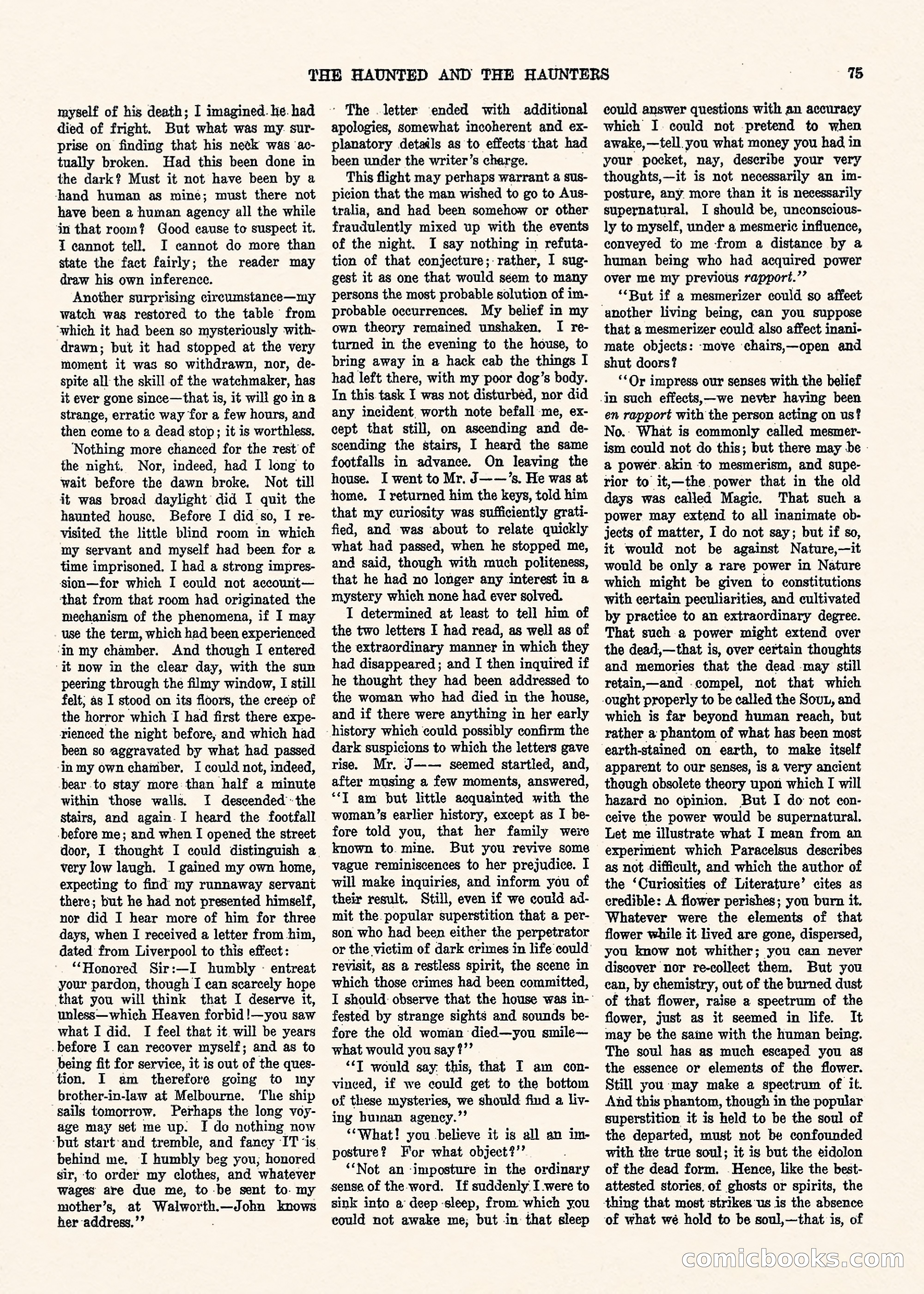Weird Tales, Vol. 1, No. 3 — page 76 of 122