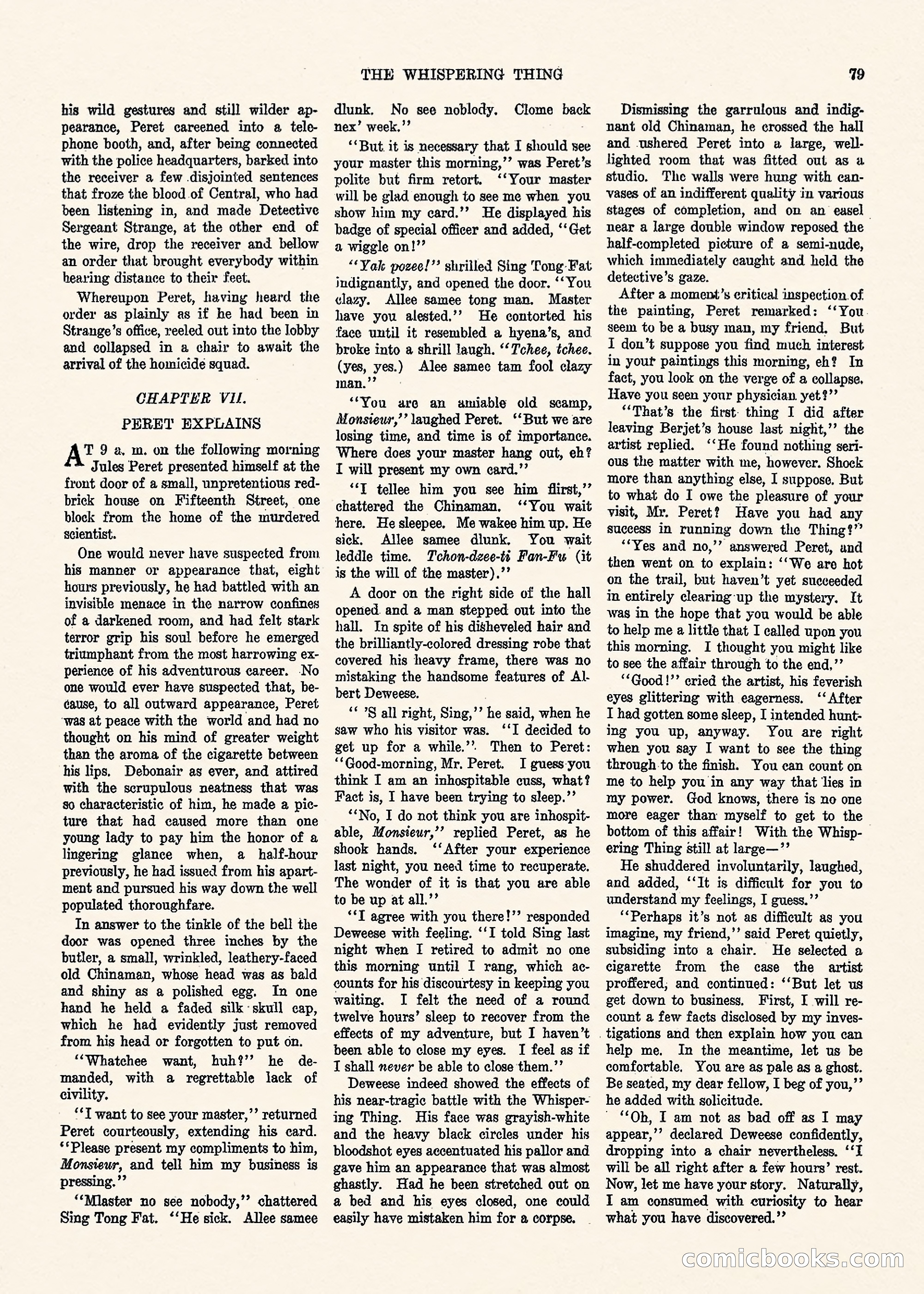 Weird Tales, Vol. 1, No. 3 — page 80 of 122