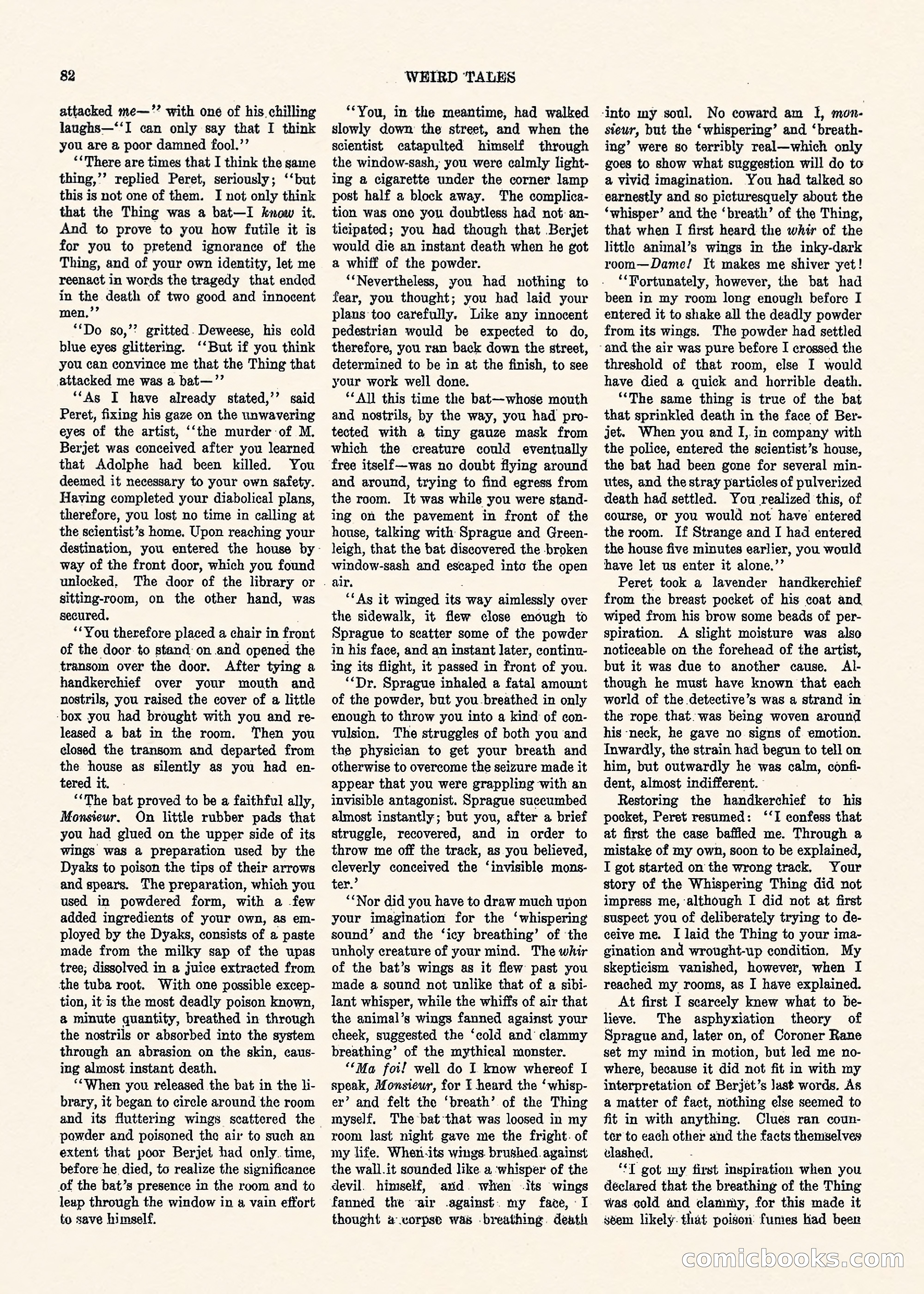 Weird Tales, Vol. 1, No. 3 — page 83 of 122