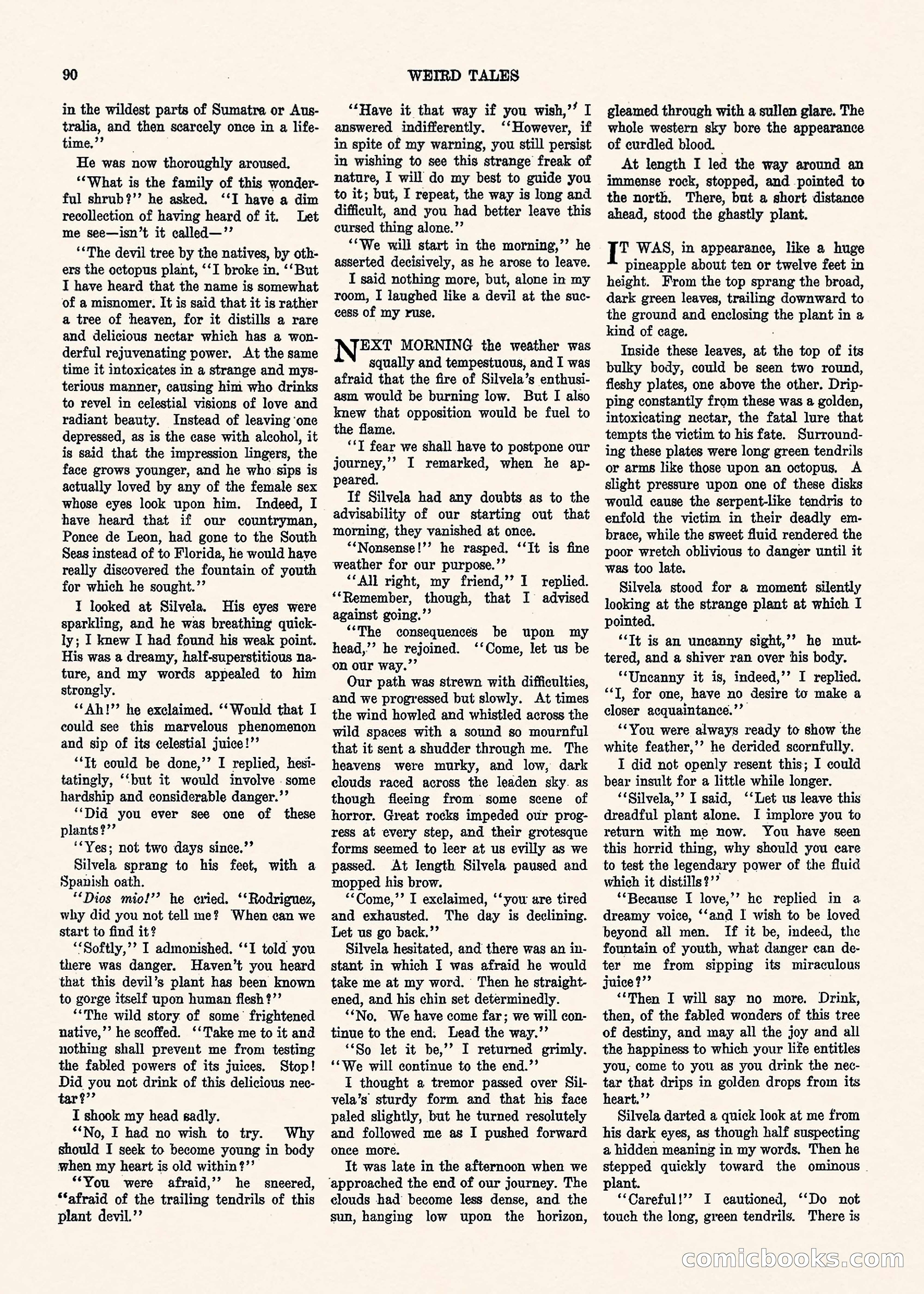 Weird Tales, Vol. 1, No. 3 — page 91 of 122