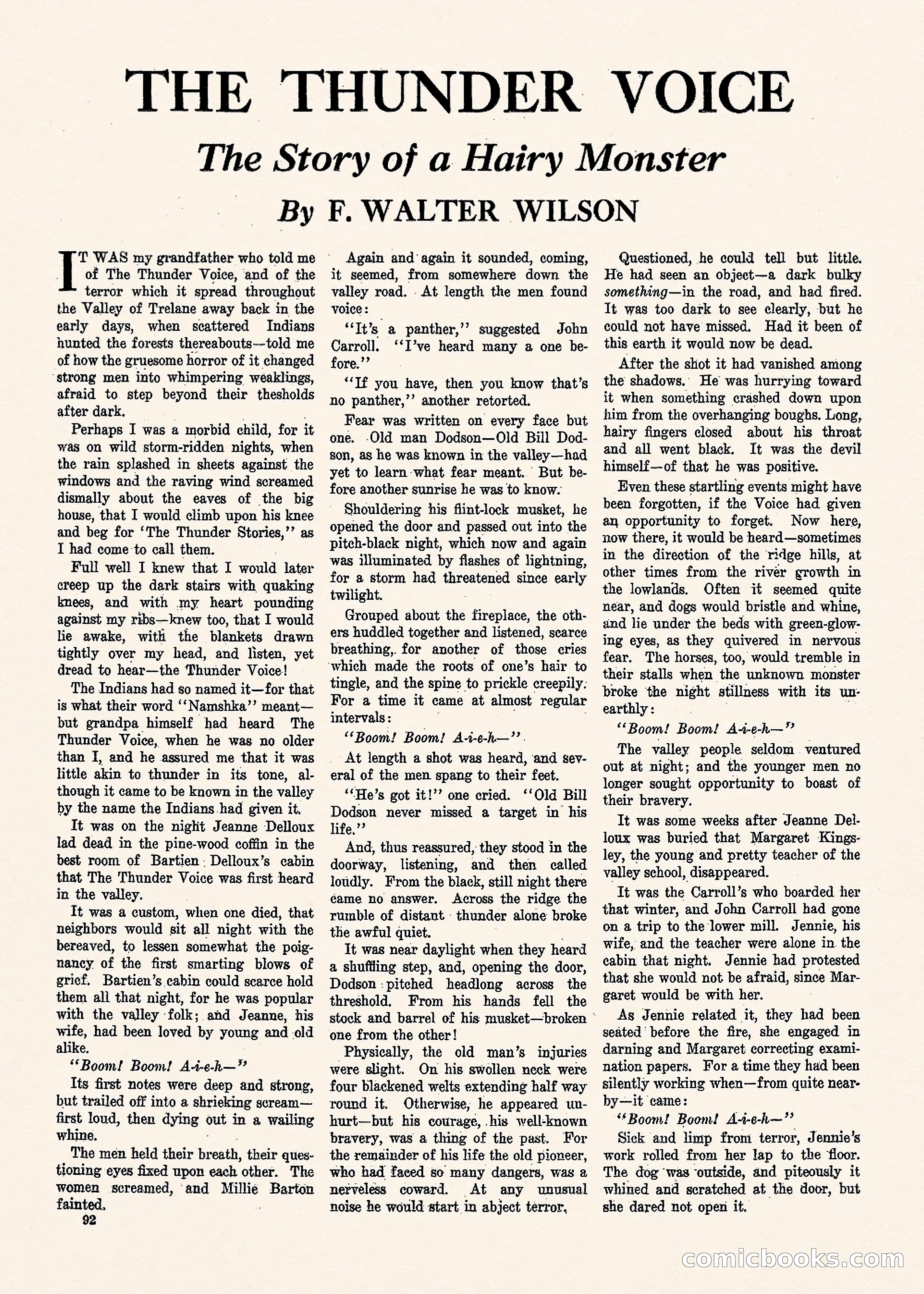 Weird Tales, Vol. 1, No. 3 — page 93 of 122