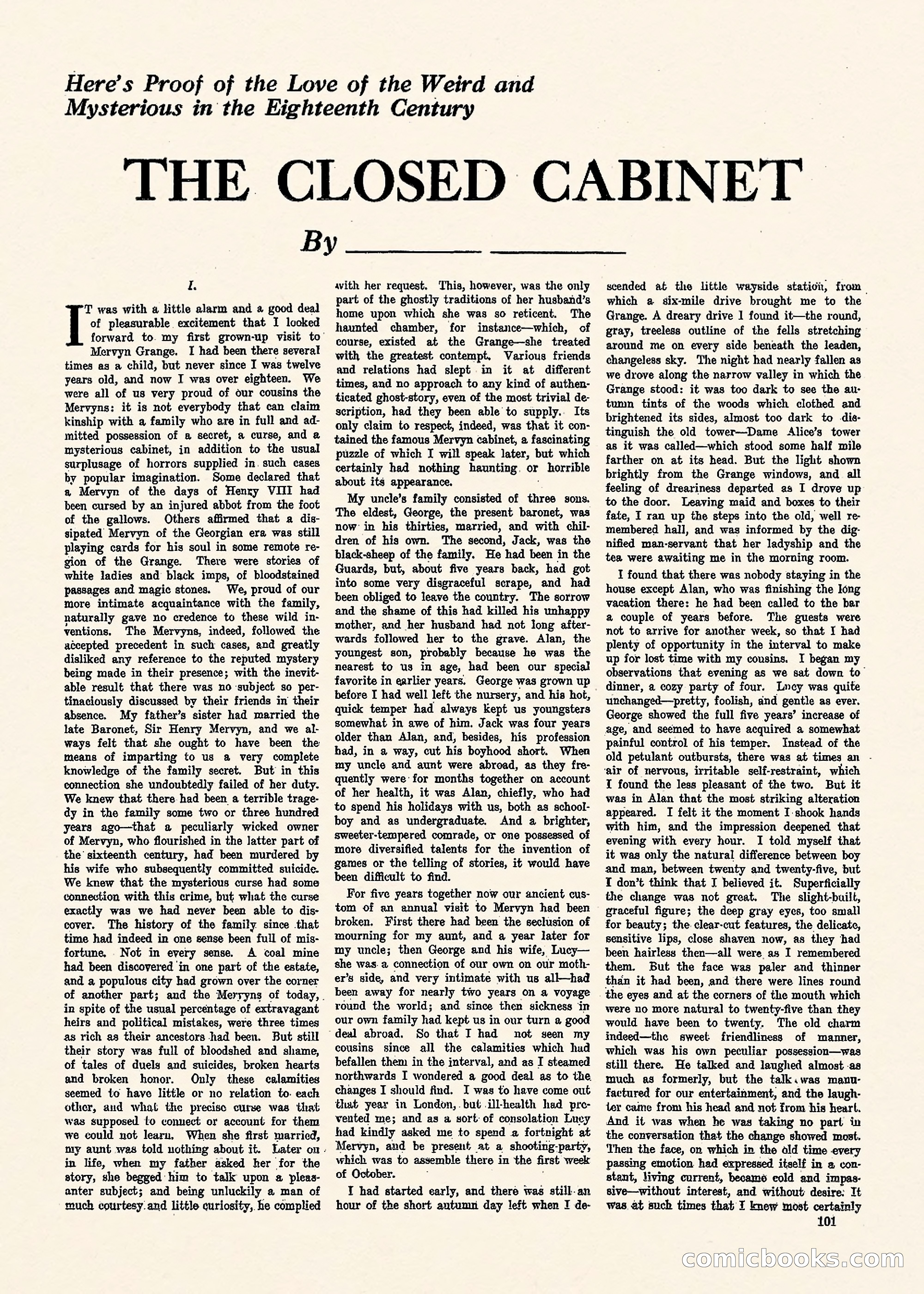 Weird Tales, Vol. 1, No. 3 — page 102 of 122
